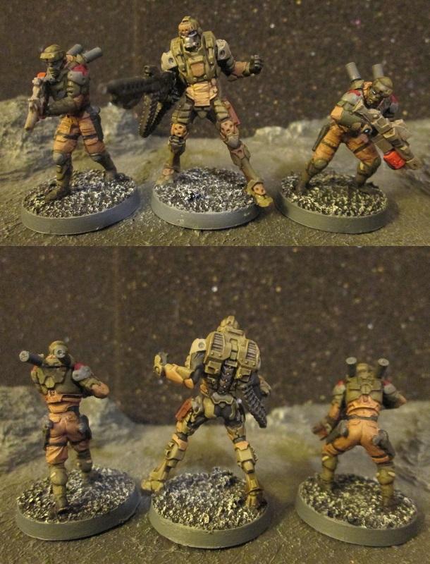 Haqqislam Janissary and two Sekbans