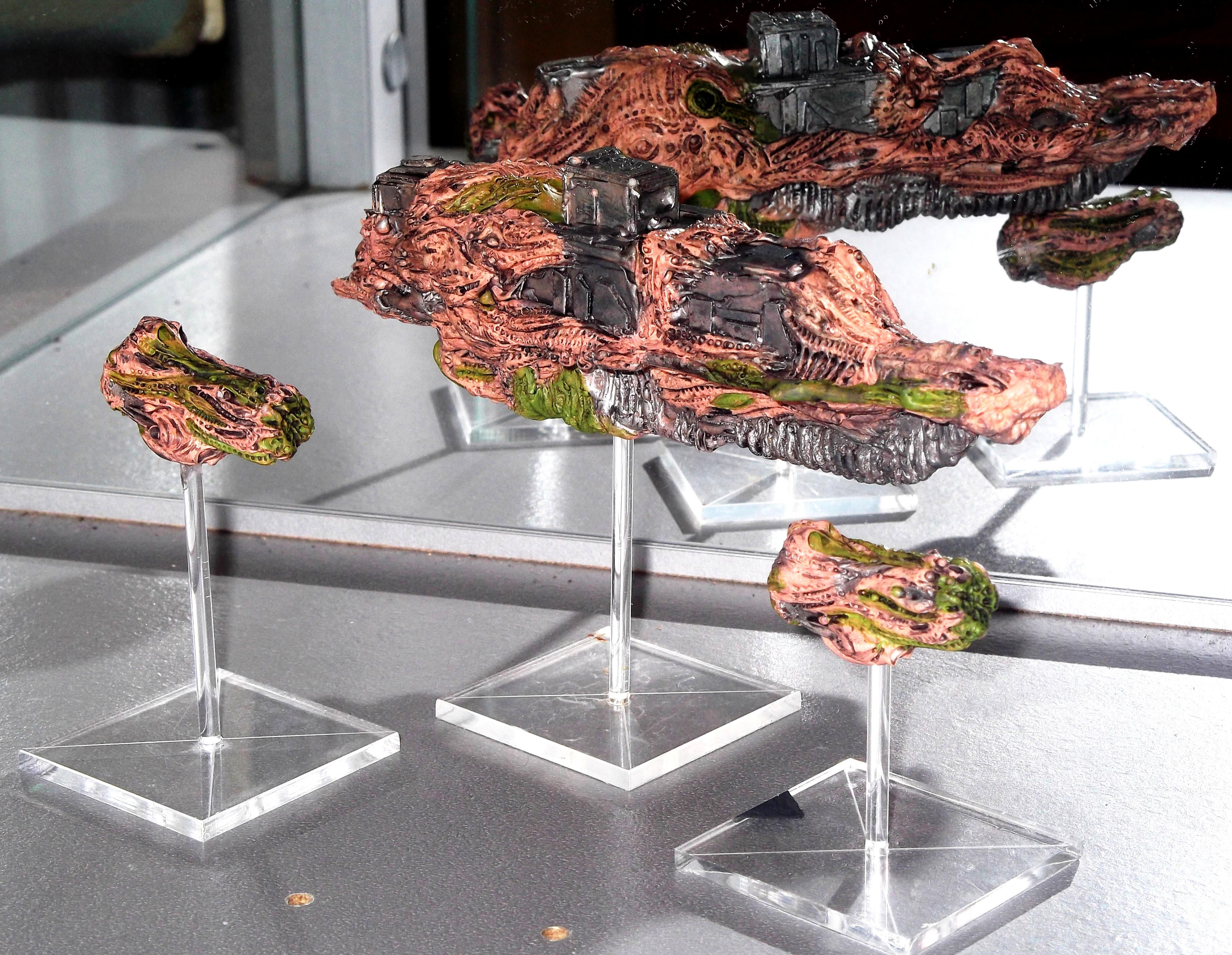 Battlefleet Gothic, Chaos, Contagion, Firestorm Armada, Pathogen, Syrene Miniatures, Tyranids