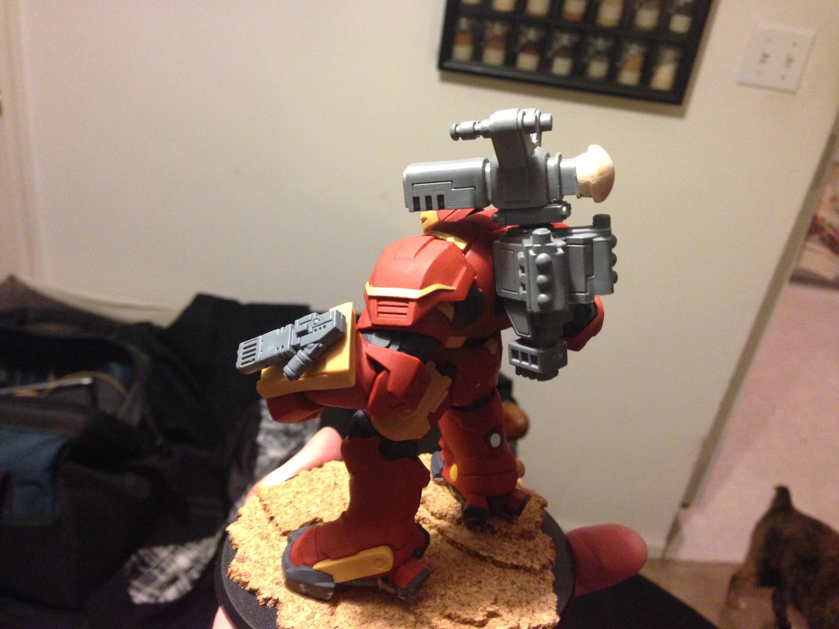 Ghostkeel, Hulkbuster, Iron Man, Tau