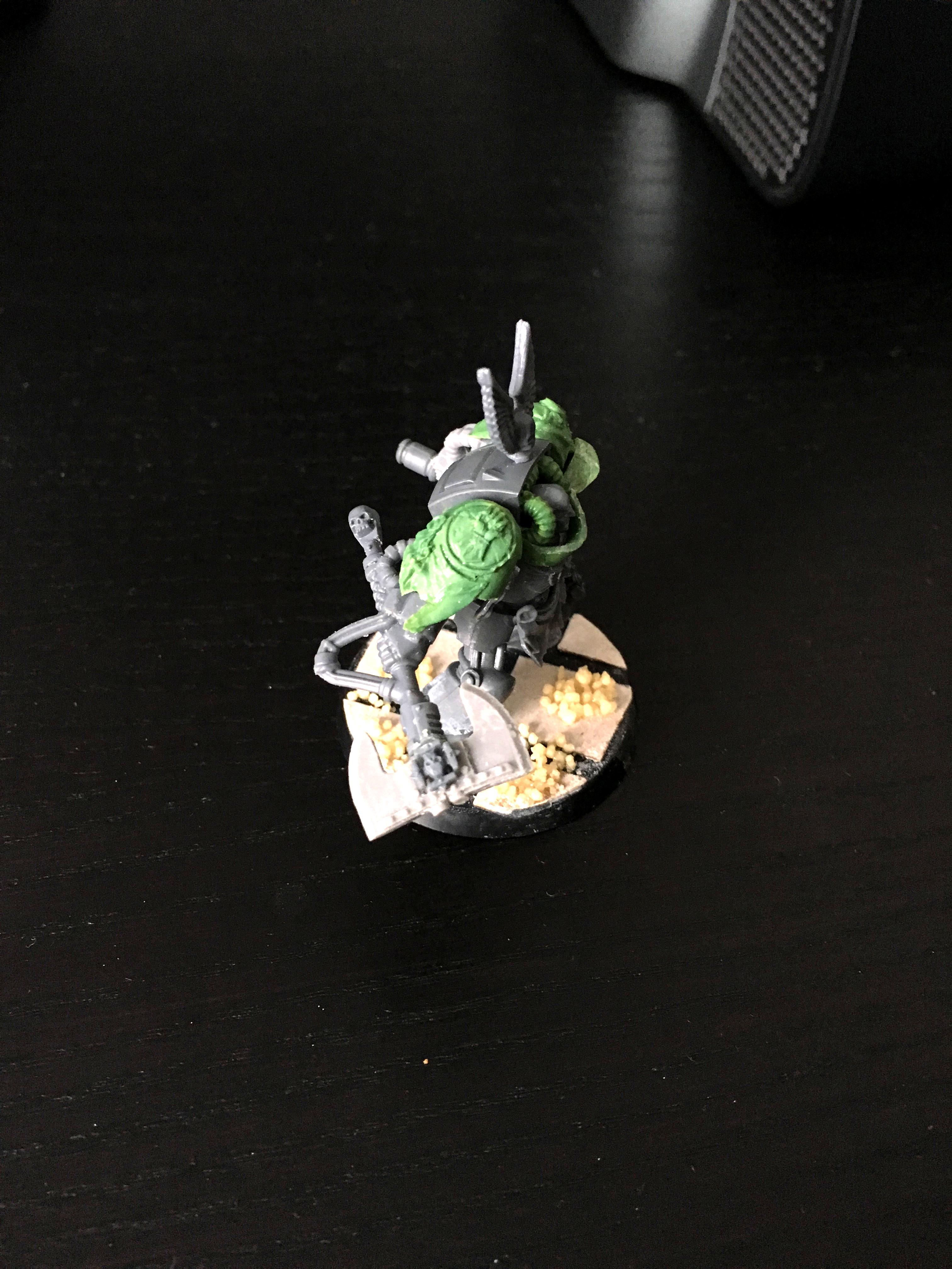 Chaplain, Greenstuff, Terminator Armor