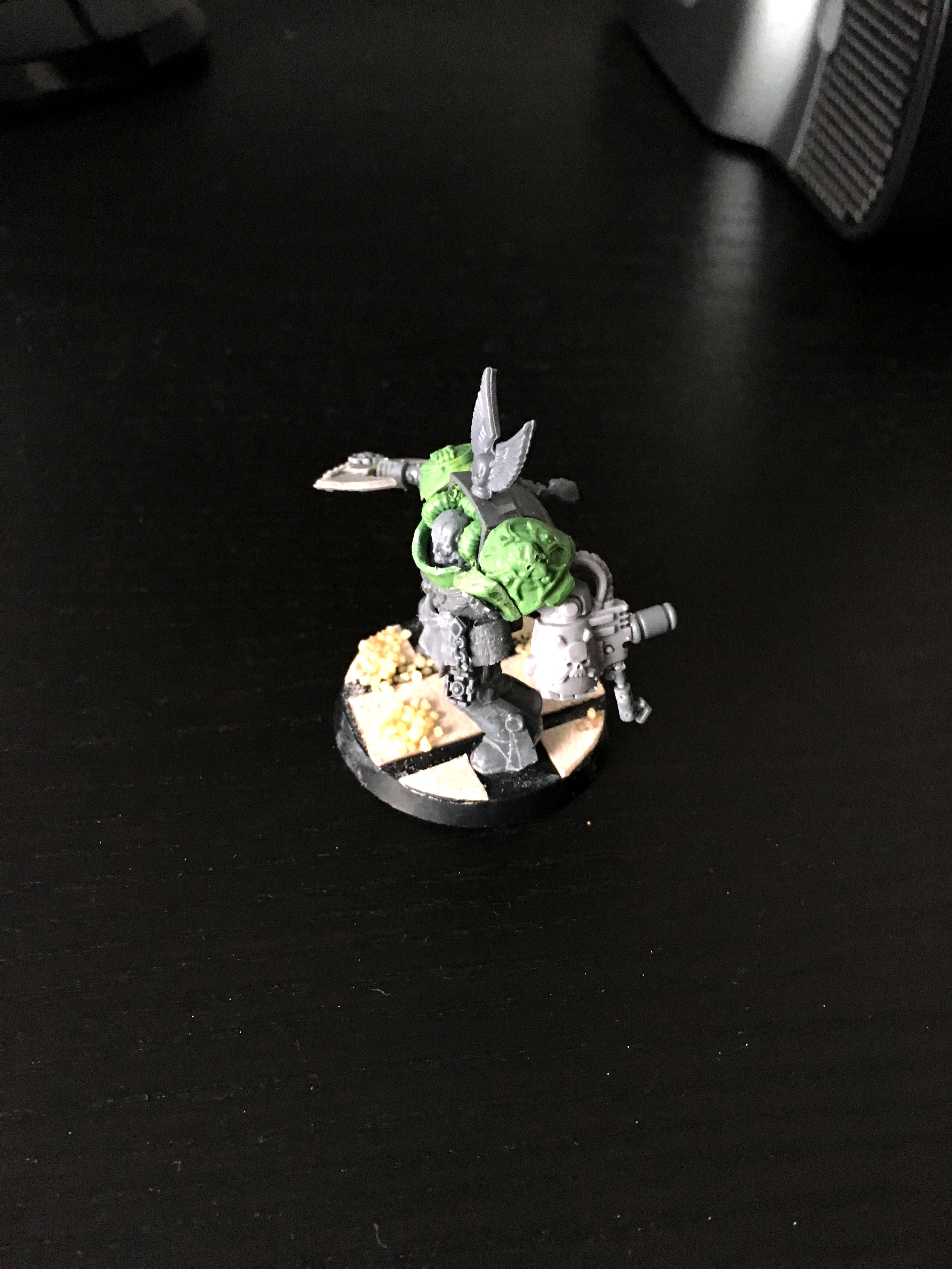 Chaplain, Greenstuff, Terminator Armor