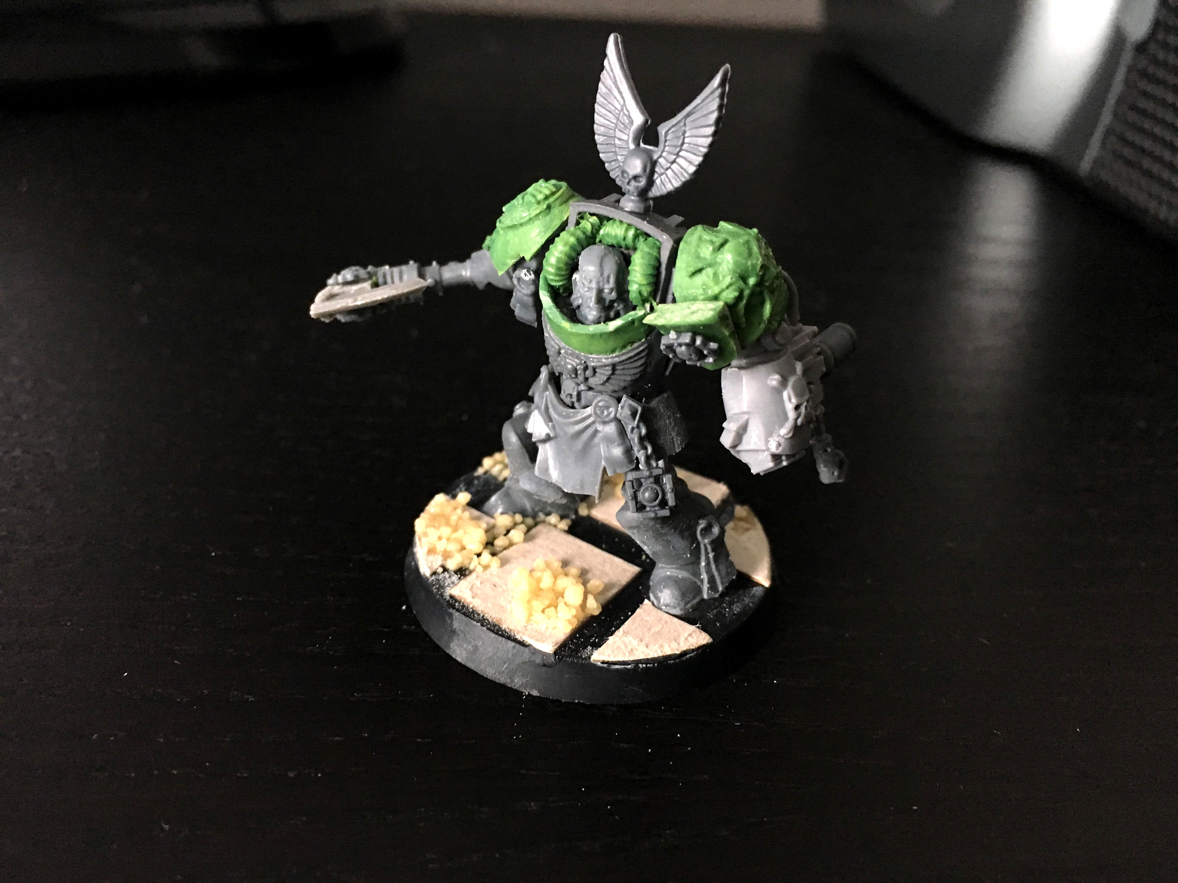Chaplain, Greenstuff, Terminator Armor