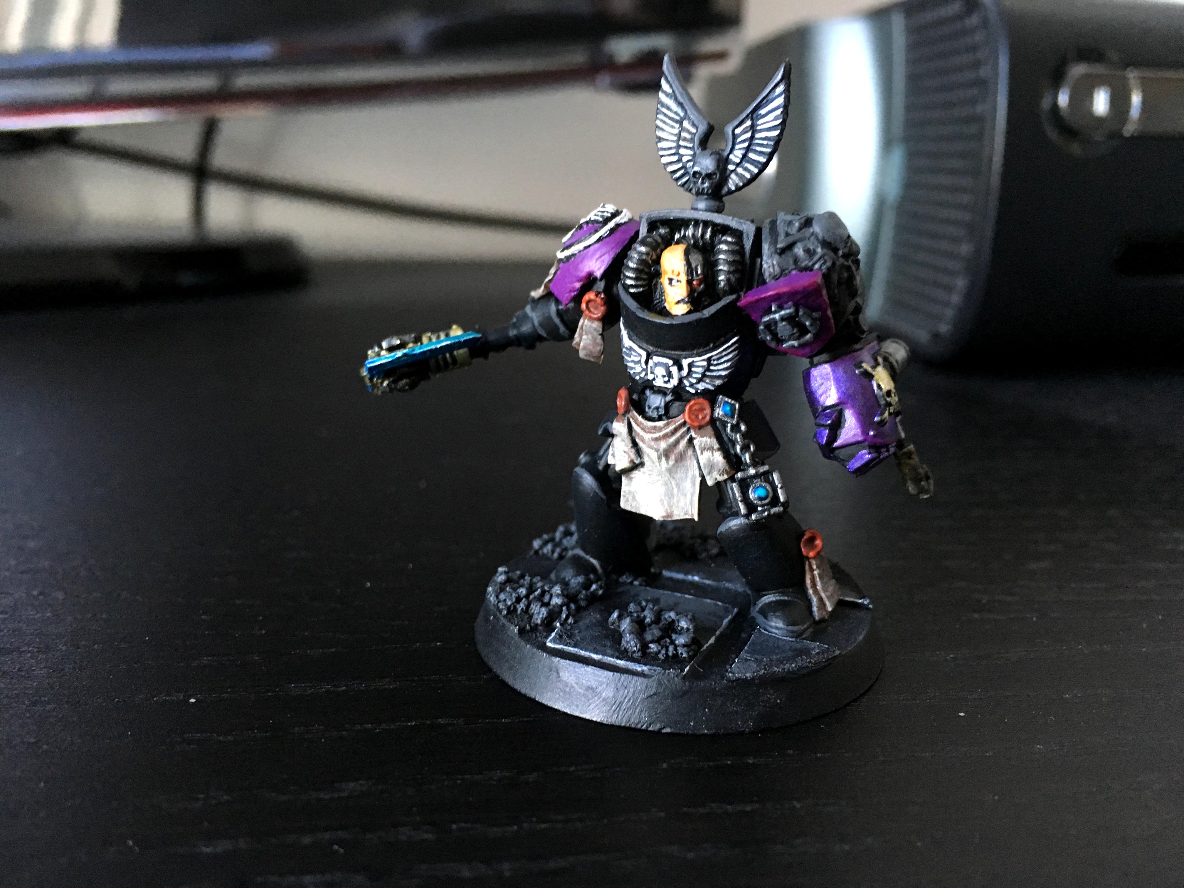 Chaplain, Greenstuff, Terminator Armor