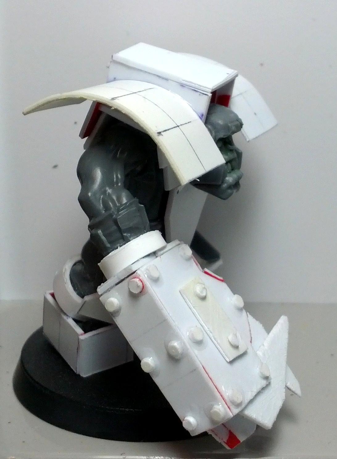 Work In Progress,  Mega Nob Scratch Build Conversion WIP 02b