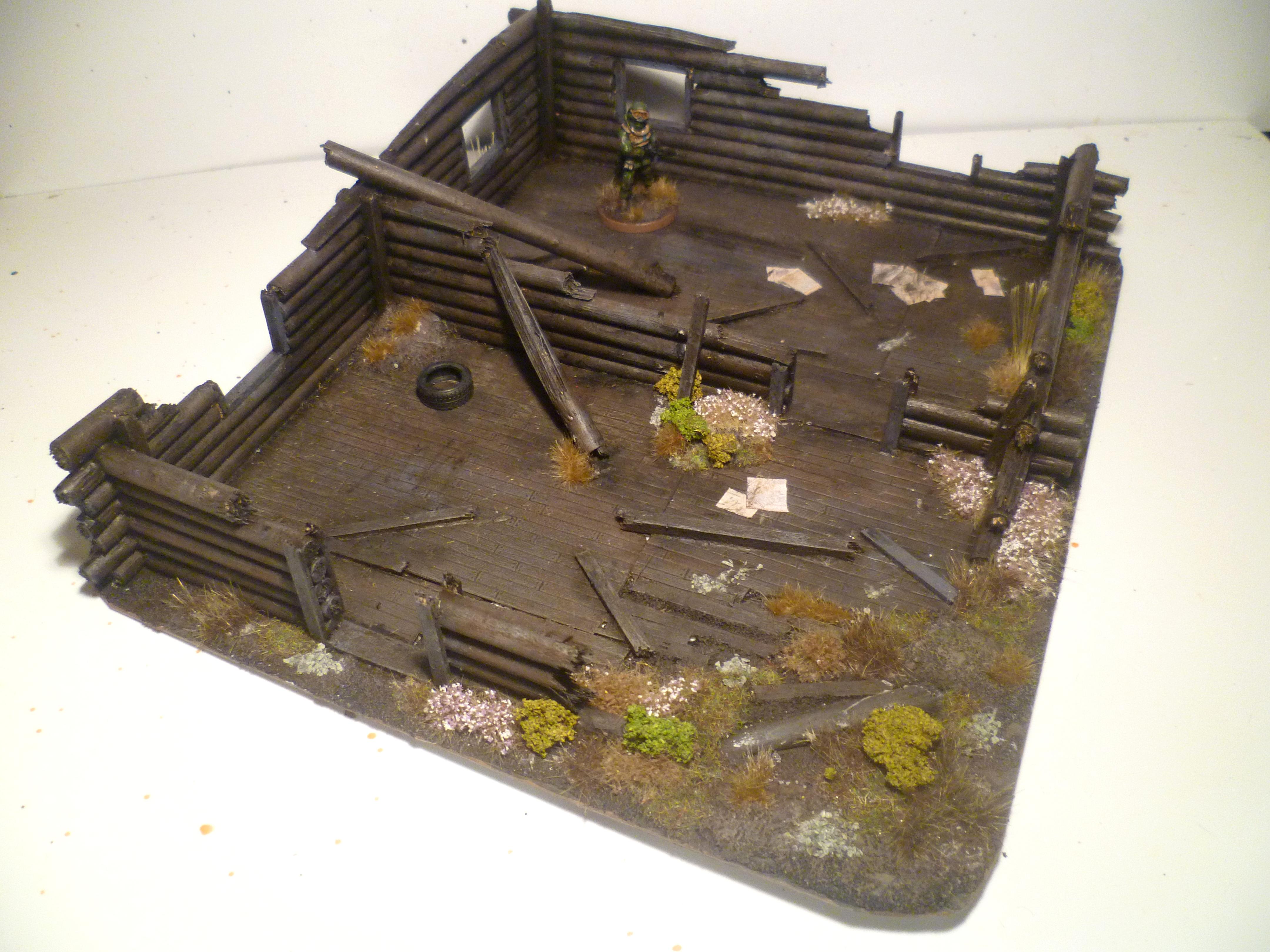 28mm, Modern, Log Ruin