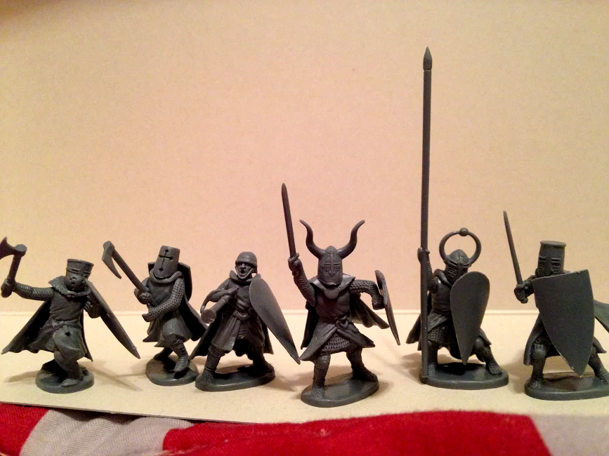 Lion's Rampant Teutonic Infantry (Men at arms)