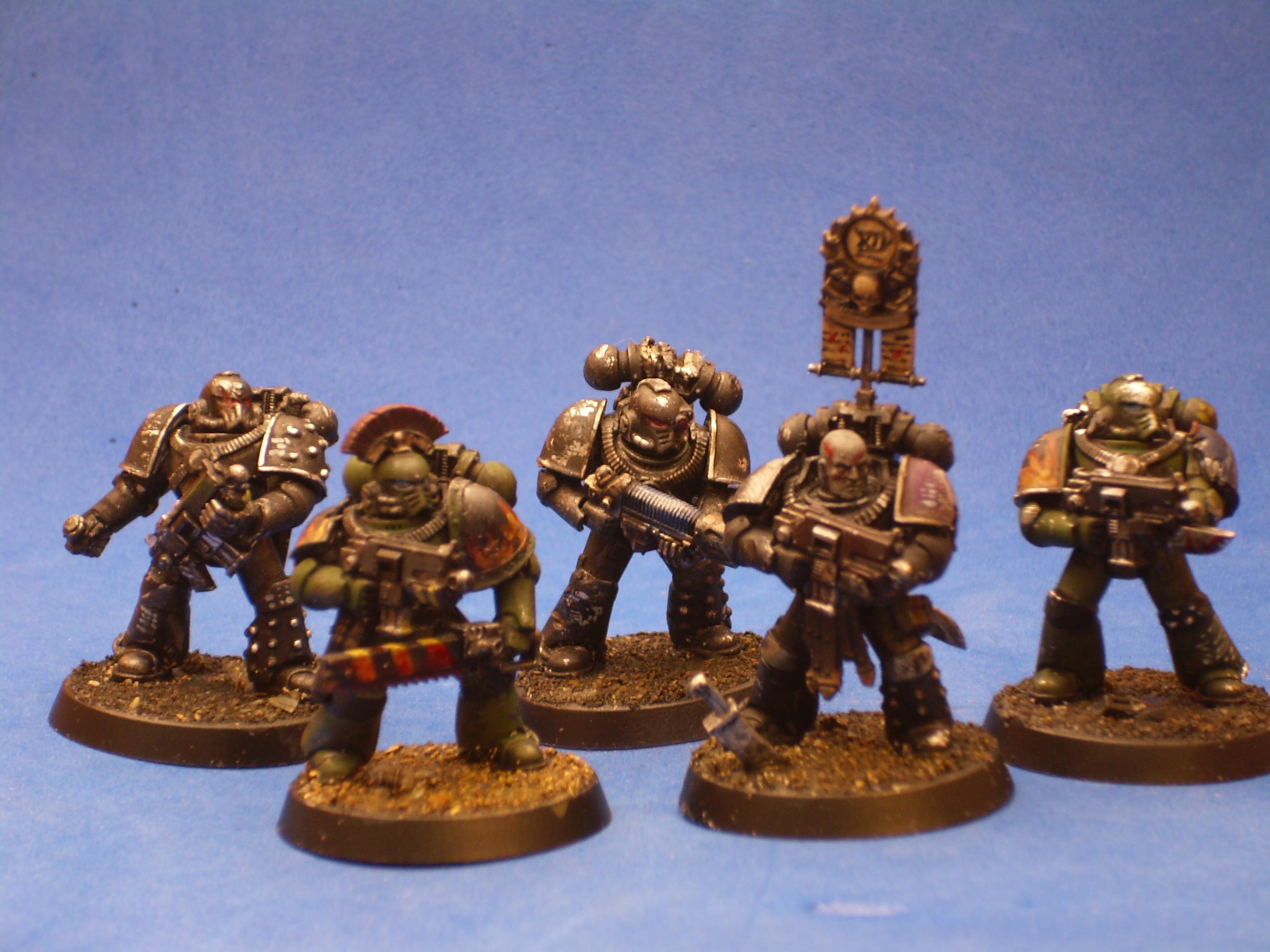 30k, Horus Heresy, Istvaan, Metallics, Shattered Legions, Space Marines, Weathered