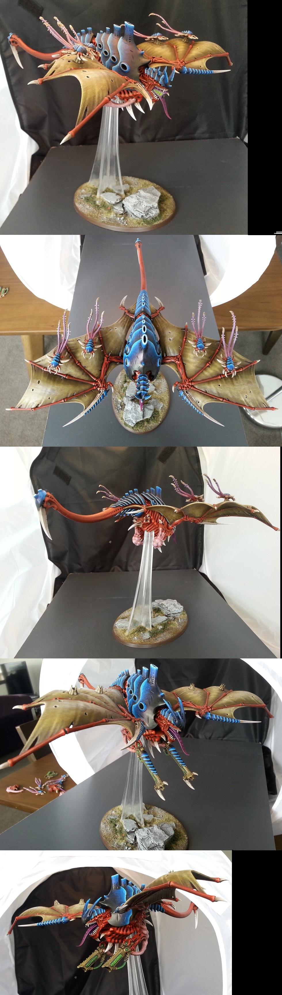 Behemoth, Crone, Excellent Paint Job., Harpy, Tyranids