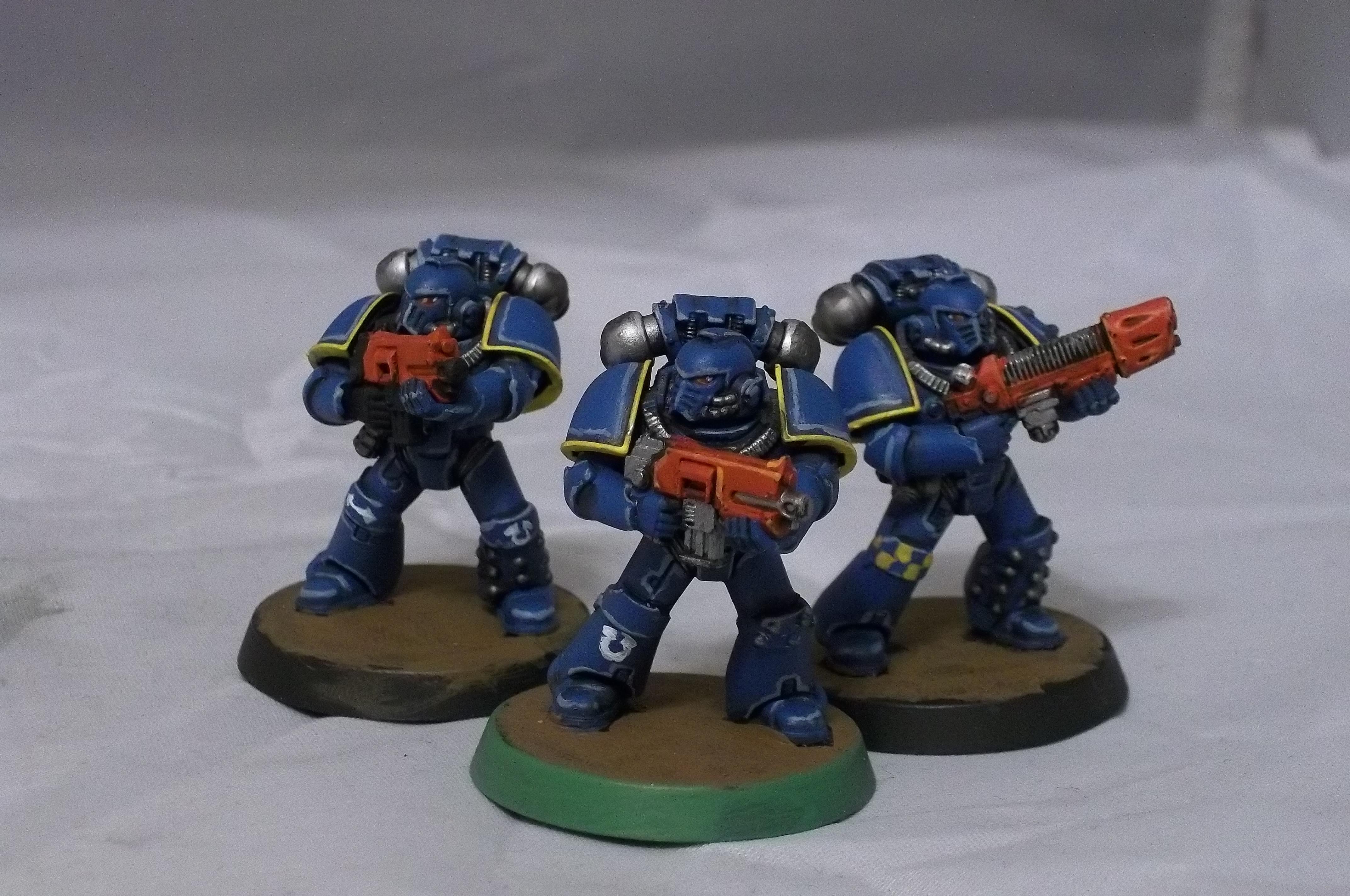 Betrayal At Calth, Heresy Era, Retro, Space Marines, Tactical Squad, Ultramarines, Work In Progress