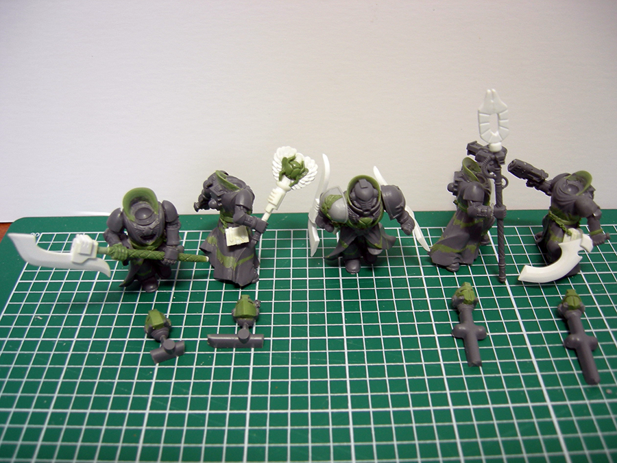 Librarian, Librarian Enclave, Pre-heresy, Thousand Sons, Veteran Sergeants, Work In Progress
