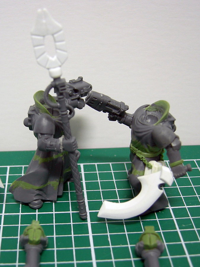 Librarian, Librarian Enclave, Pre-heresy, Thousand Sons, Veteran Sergeants, Work In Progress