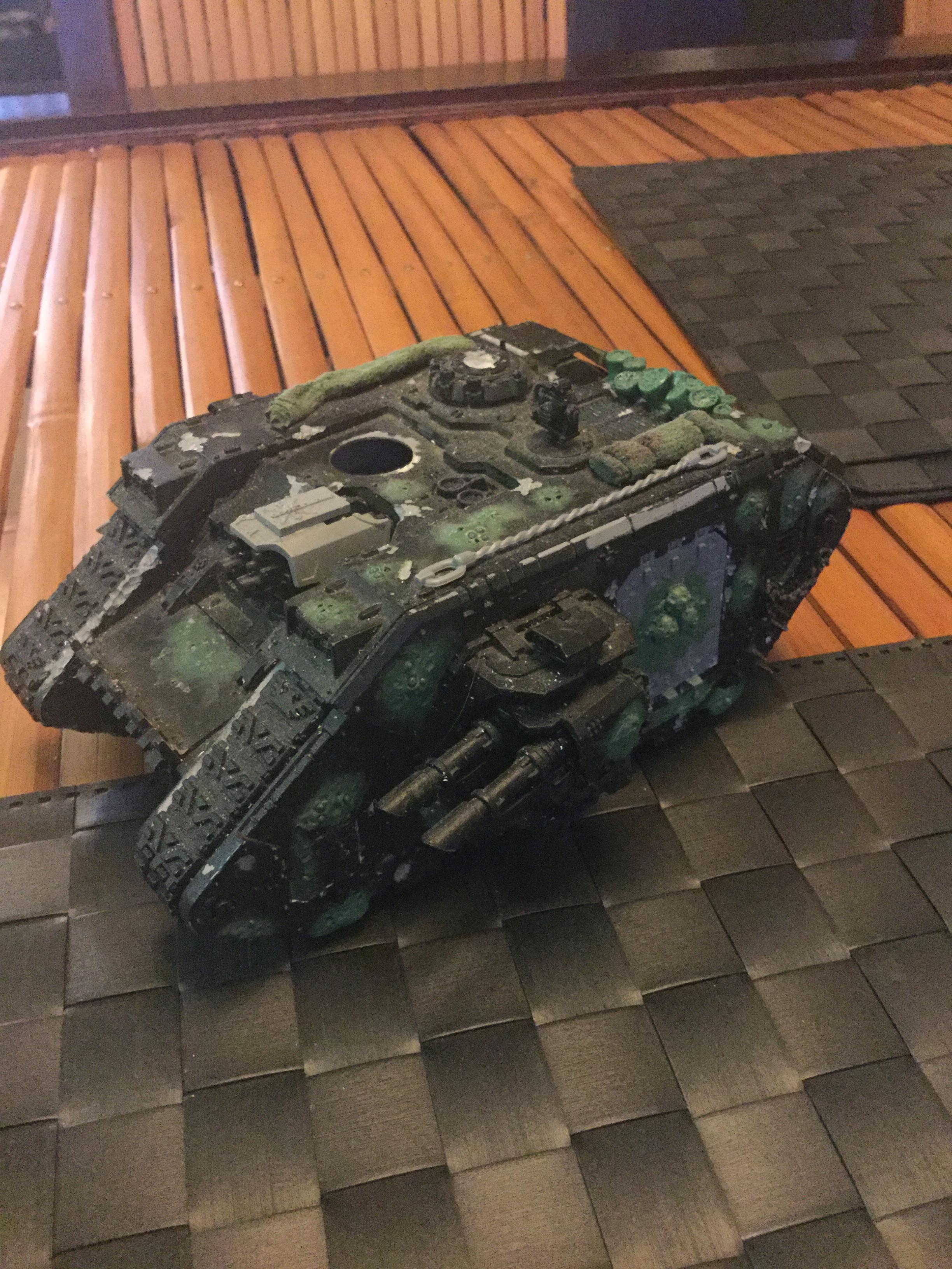Chaos, Land Raider, Nurgle, Work In Progress