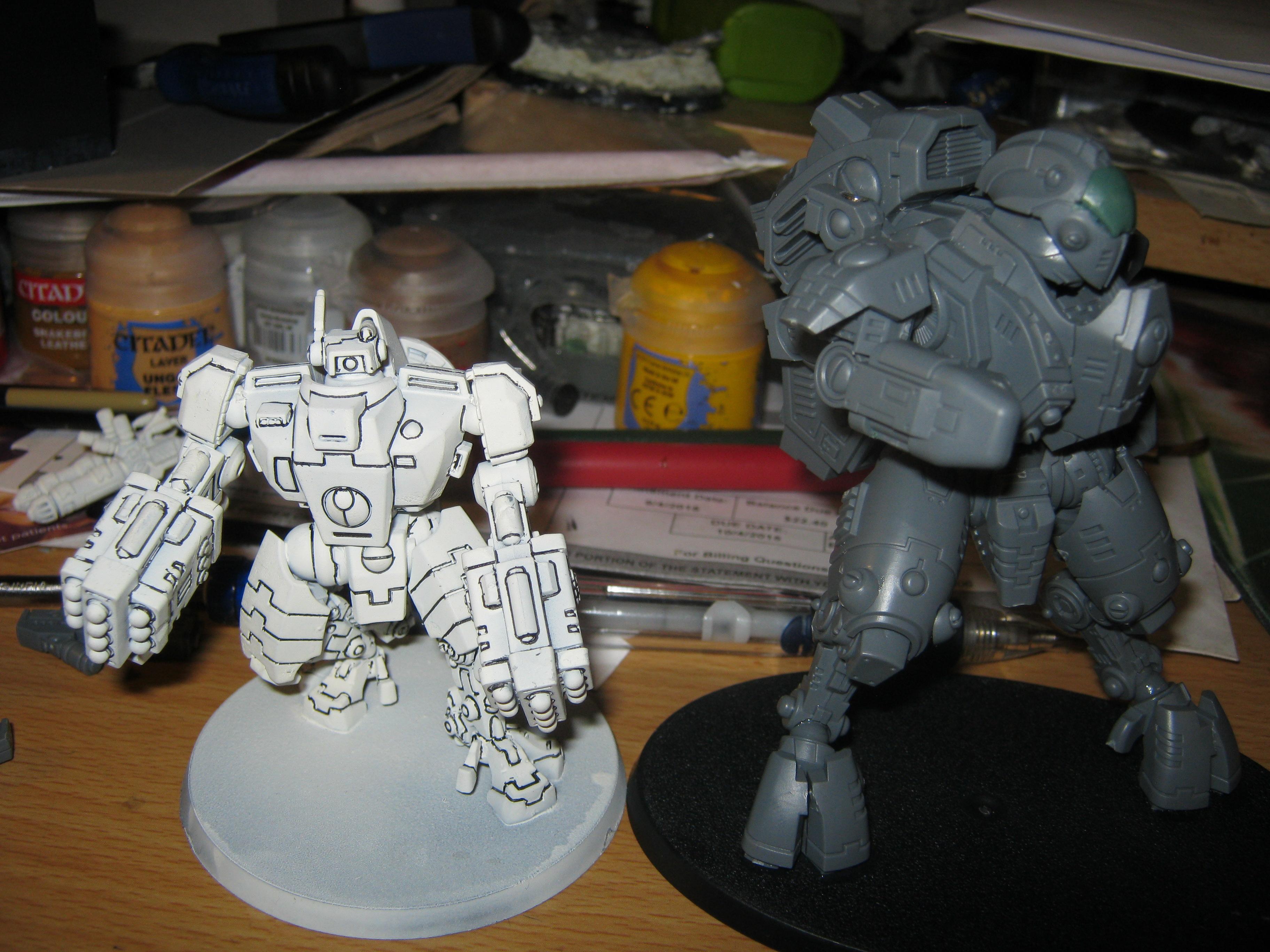 Empire, Ghostkeel, Tau, Warhammer 40,000, Xv95