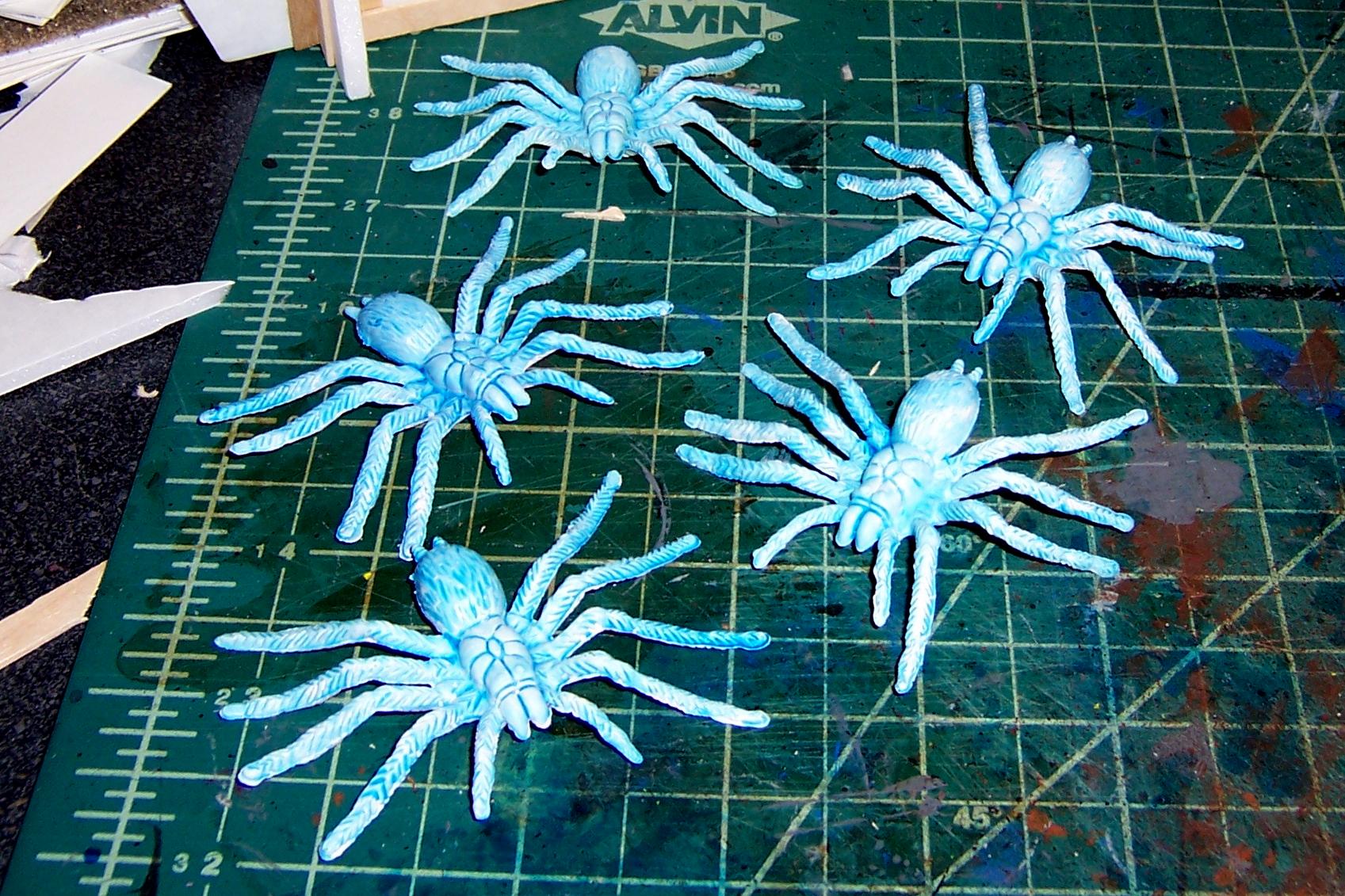Bestiary, Custom, Frostgrave, Ice Spiders, Monsters