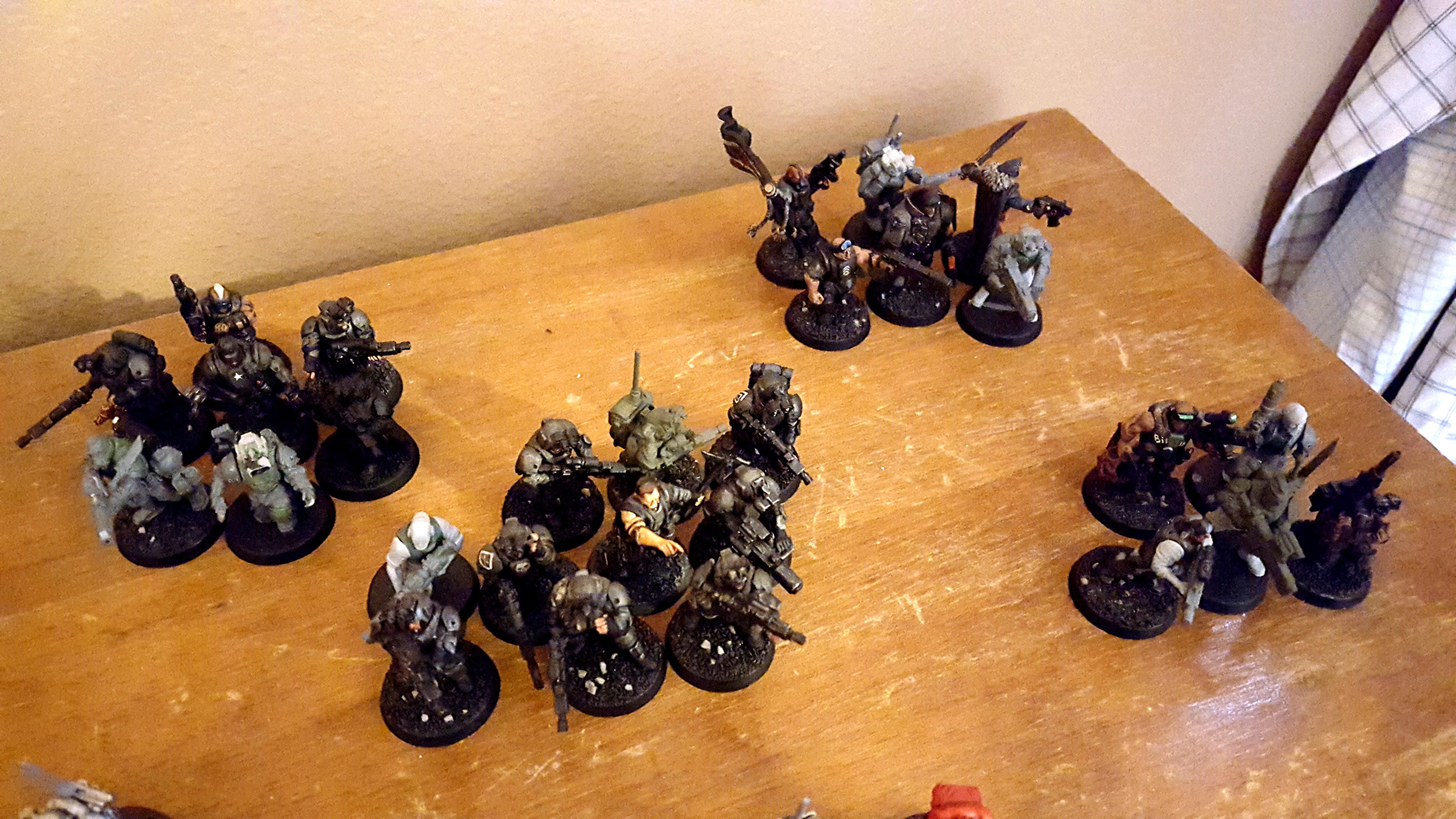 Greenstuff, Kasrkin, Kasrkins, Madrobot, Scion, Scions, Storm Troopers, Stormtrooper, Work In Progress