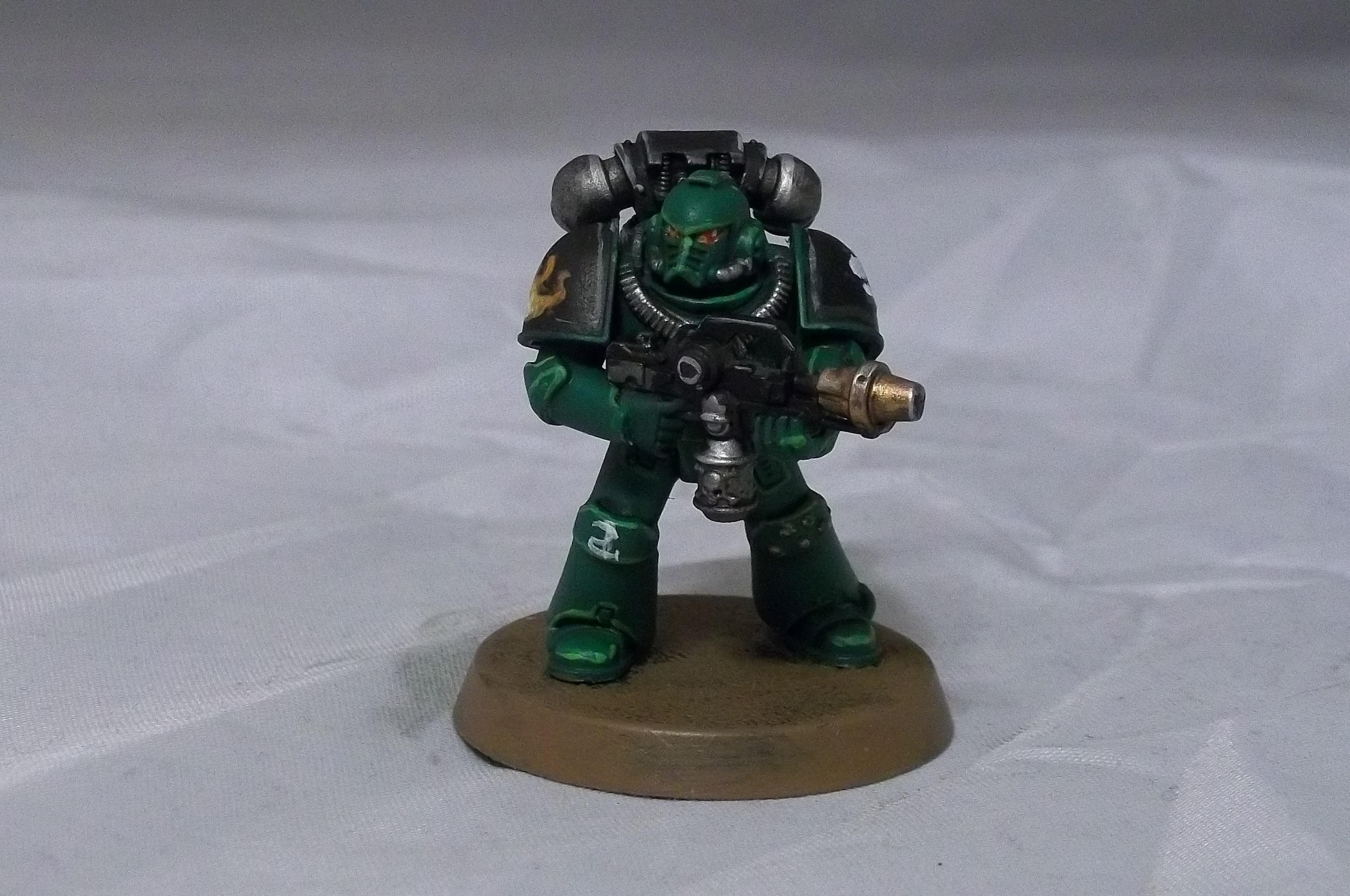 Flamer, Salamander, Space Marines, Tactical Squad - Salamander Test ...