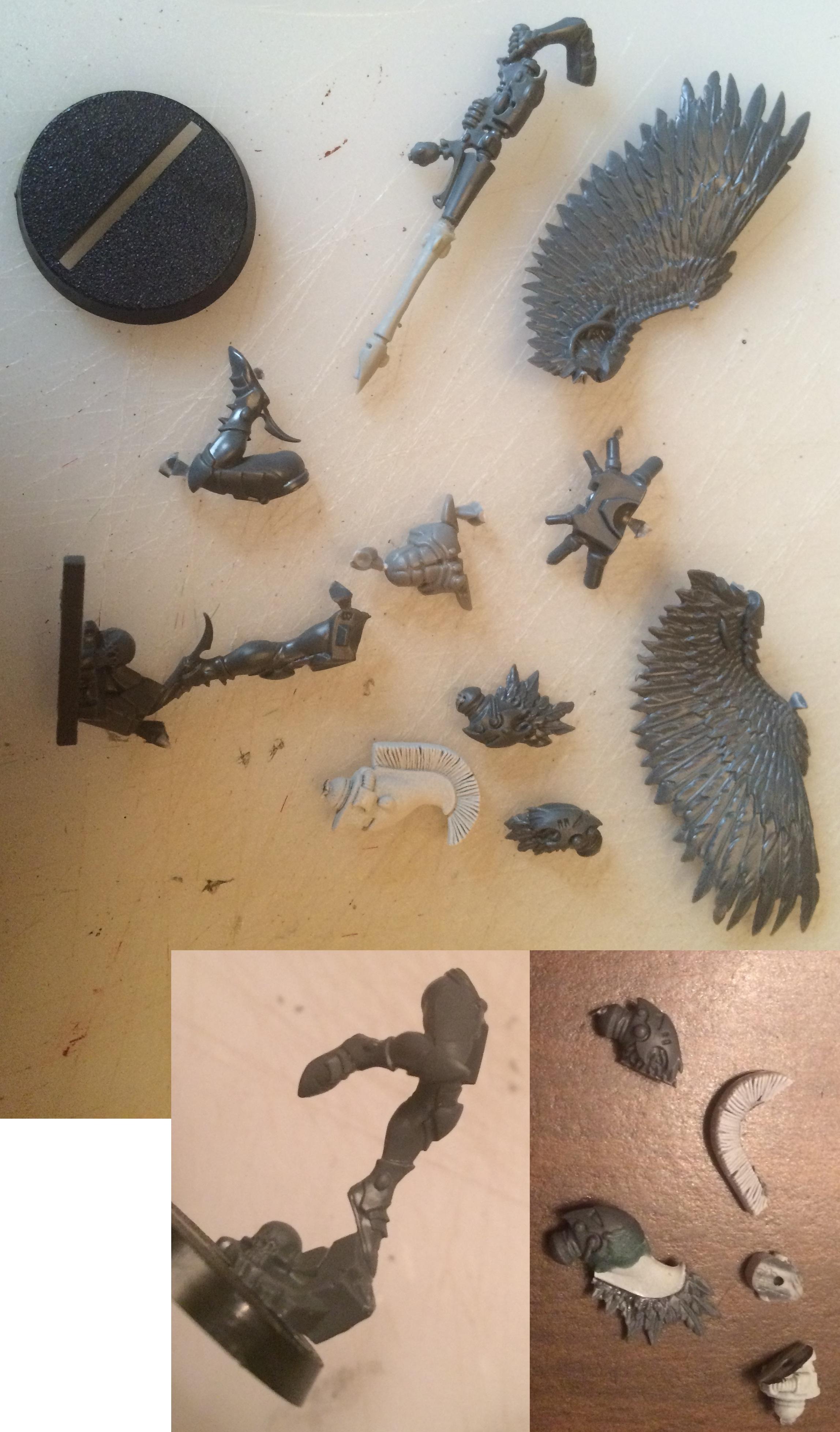 Eldar Aspect, Fire Dragon, Swooping Hawks, Warp Spiders
