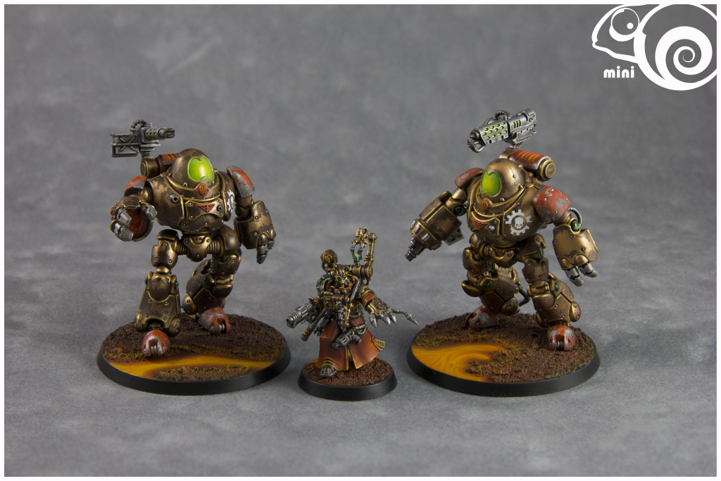 Adeptus Mechanicus, Kastelan Robots, Science-fiction, Steampunk, Warhammer 40,000
