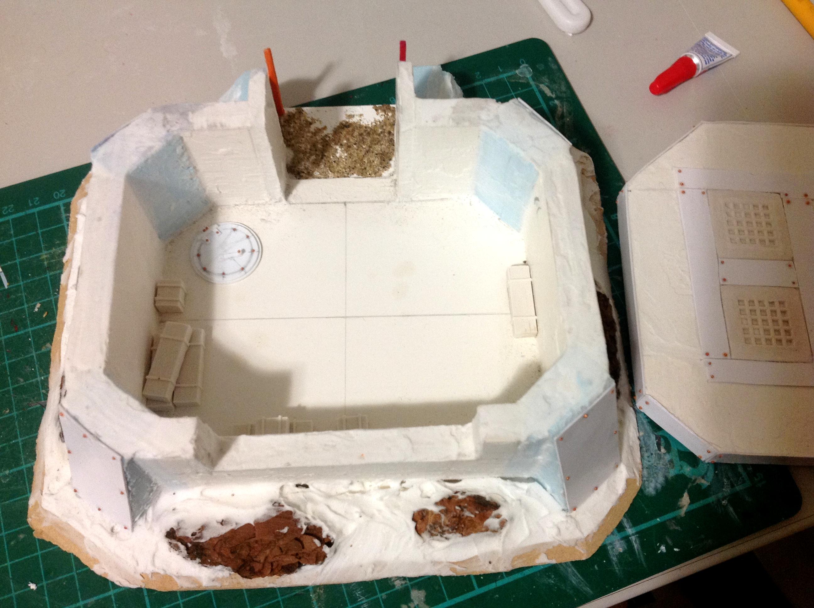 Bunker, Terrain, Trench, Work In Progress