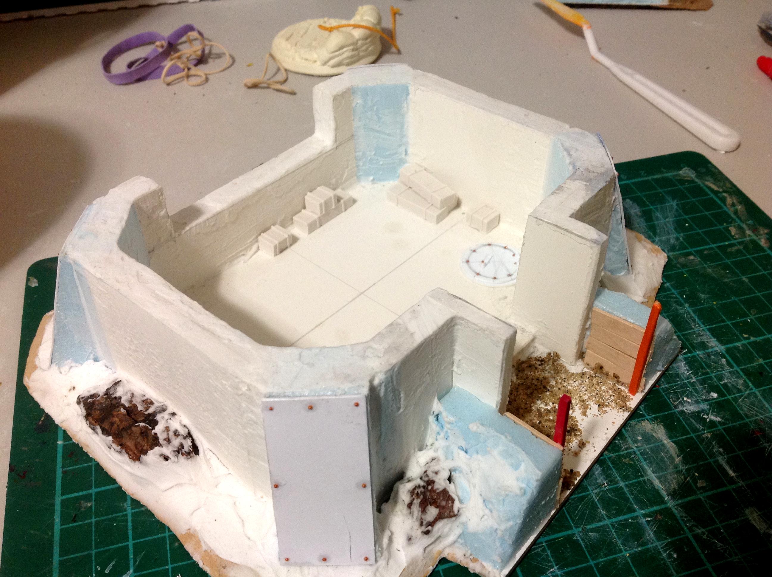 Bunker, Terrain, Trench, Work In Progress
