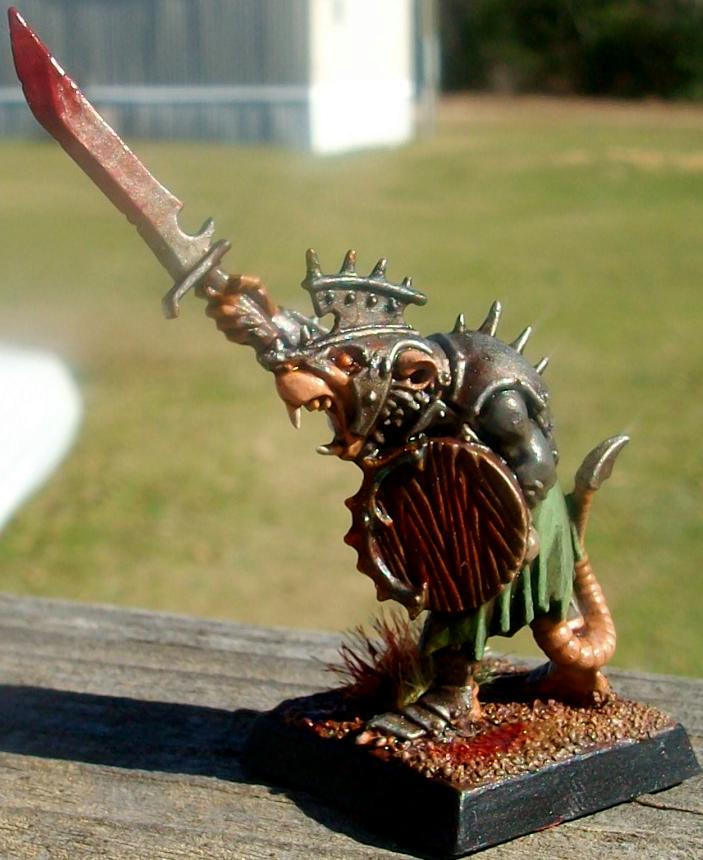 Clan Skryre, Clanrat, Doomblade, Pack Leader, Skaven, Warhammer Fantasy, Warlord