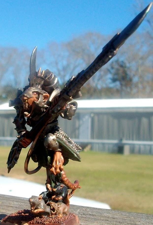 Clan Skryre, Clanrat, Doomblade, Pack Leader, Skaven, Warhammer Fantasy, Warlord