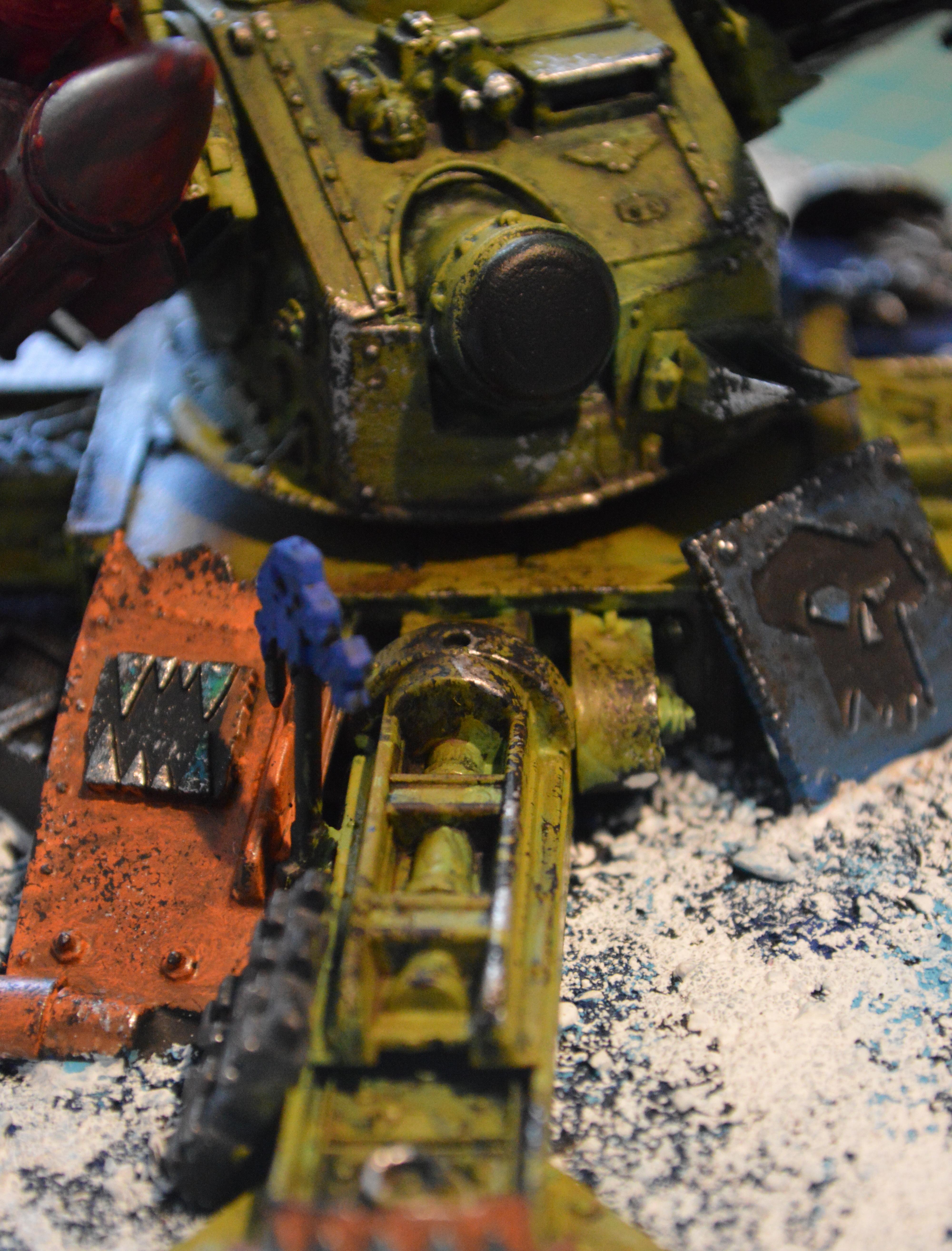 Gun Emplacement, Orks, Terrain, Work In Progress