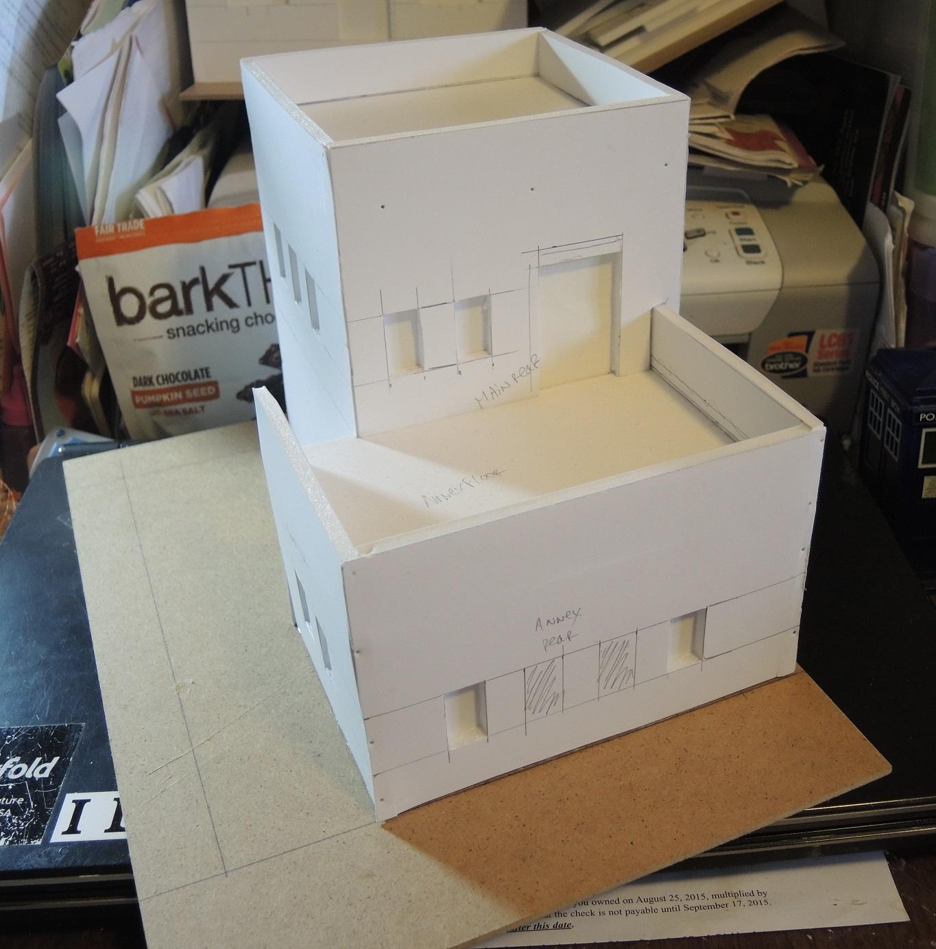 Buildings, Commission, Commissioned, Details, Game Table, Infinity, Road, Ruins, Scratch Build, Terrain, Waaazag, Warhammer 40,000, Work In Progress