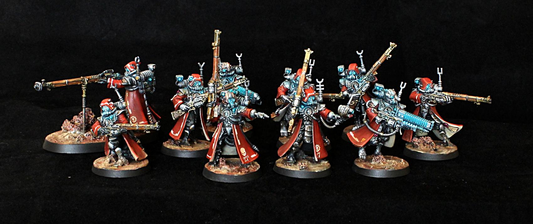 Commission, Freehand, Object Source Lighting, Skitarii, Warhammer 40,000