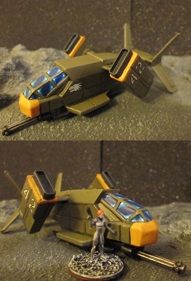 Clearhorizon, Flyer, Gunship