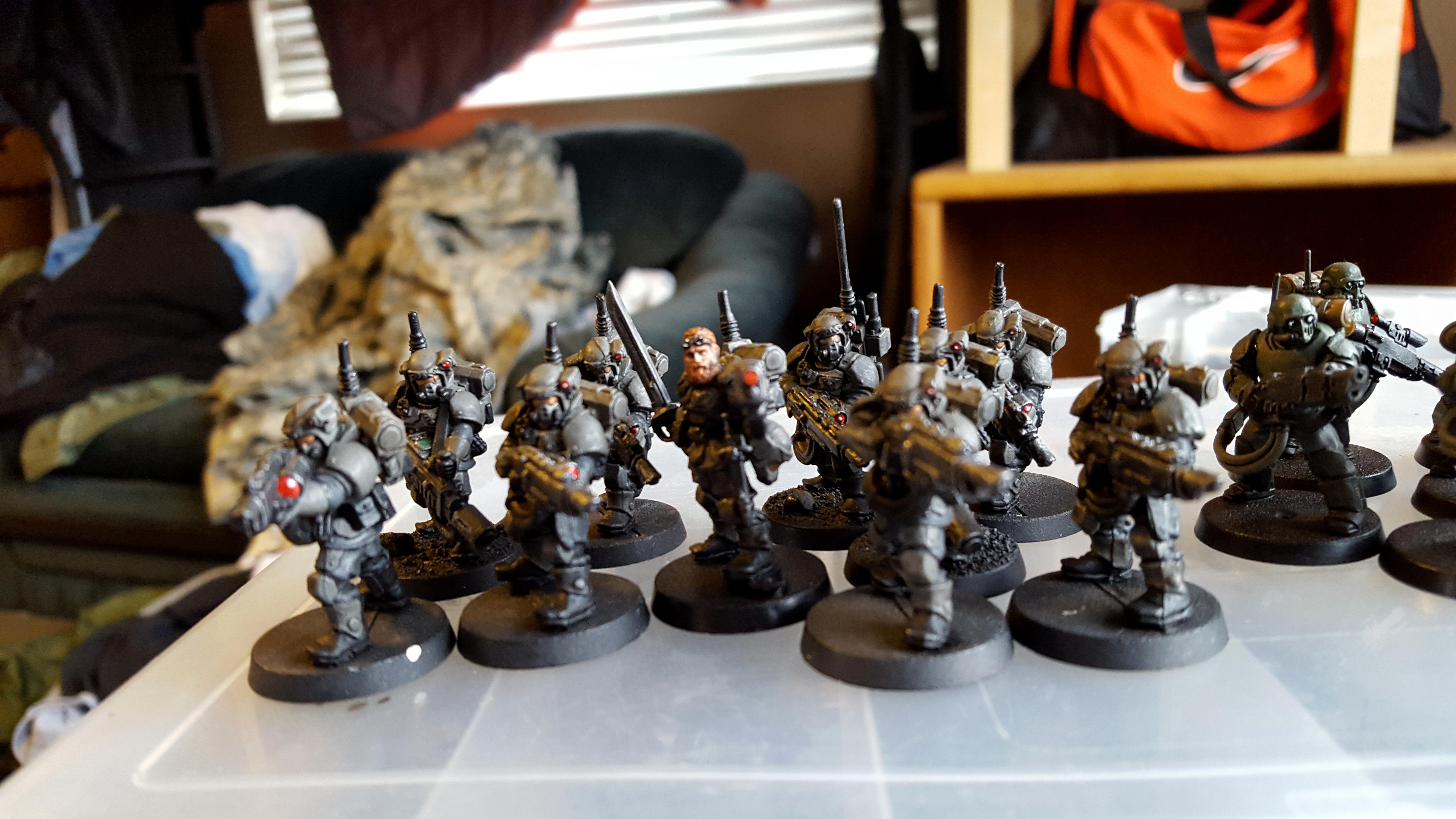 Greenstuff, Kasrkin, Kasrkins, Madrobot, Scion, Scions, Storm Troopers, Stormtrooper