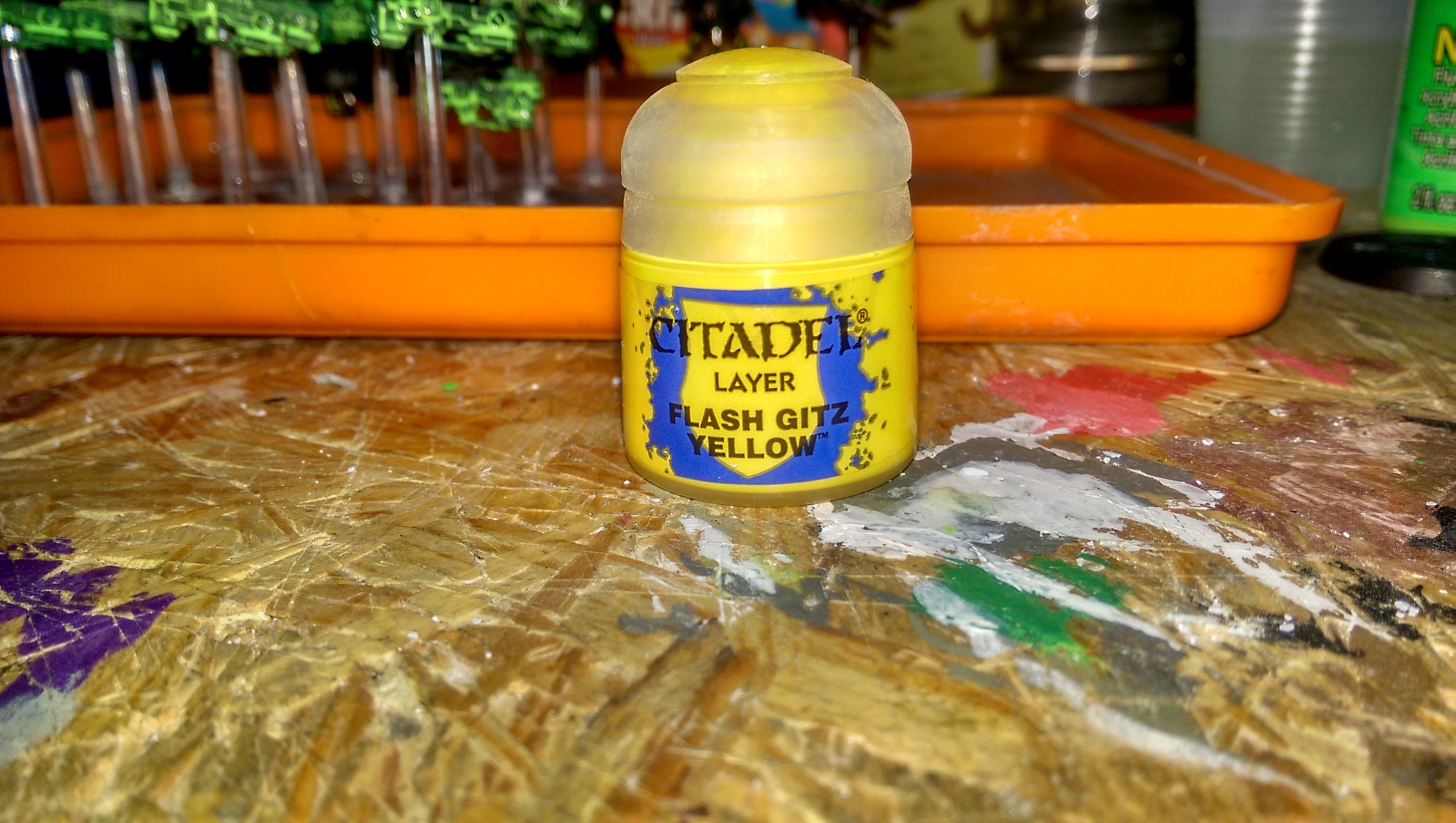Painting, Supply, FLASH GITZ YELLOW