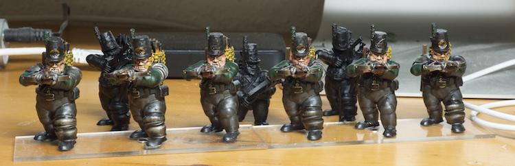 3d Printed, Acrylic Bases, Crossbows, Kow, Ogres, Shooters