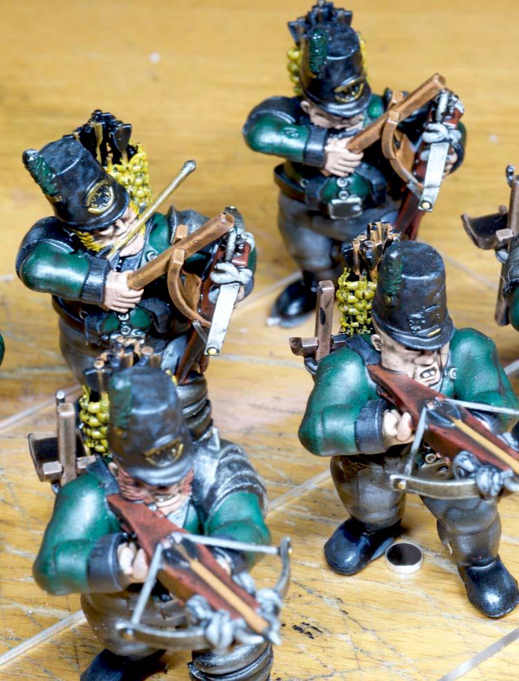 3d Printed, Acrylic Bases, Crossbows, Kow, Ogres, Shooters