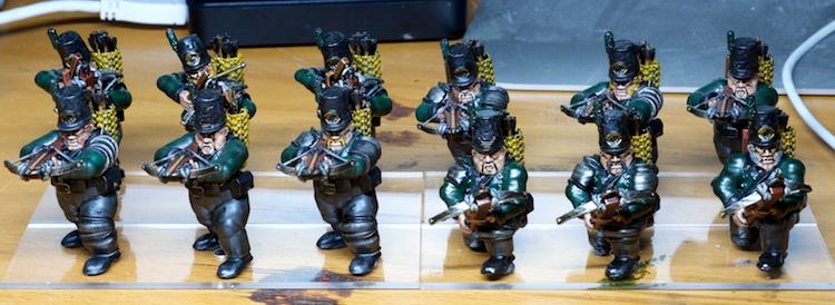 3d Printed, Acrylic Bases, Crossbows, Kow, Ogres, Shooters