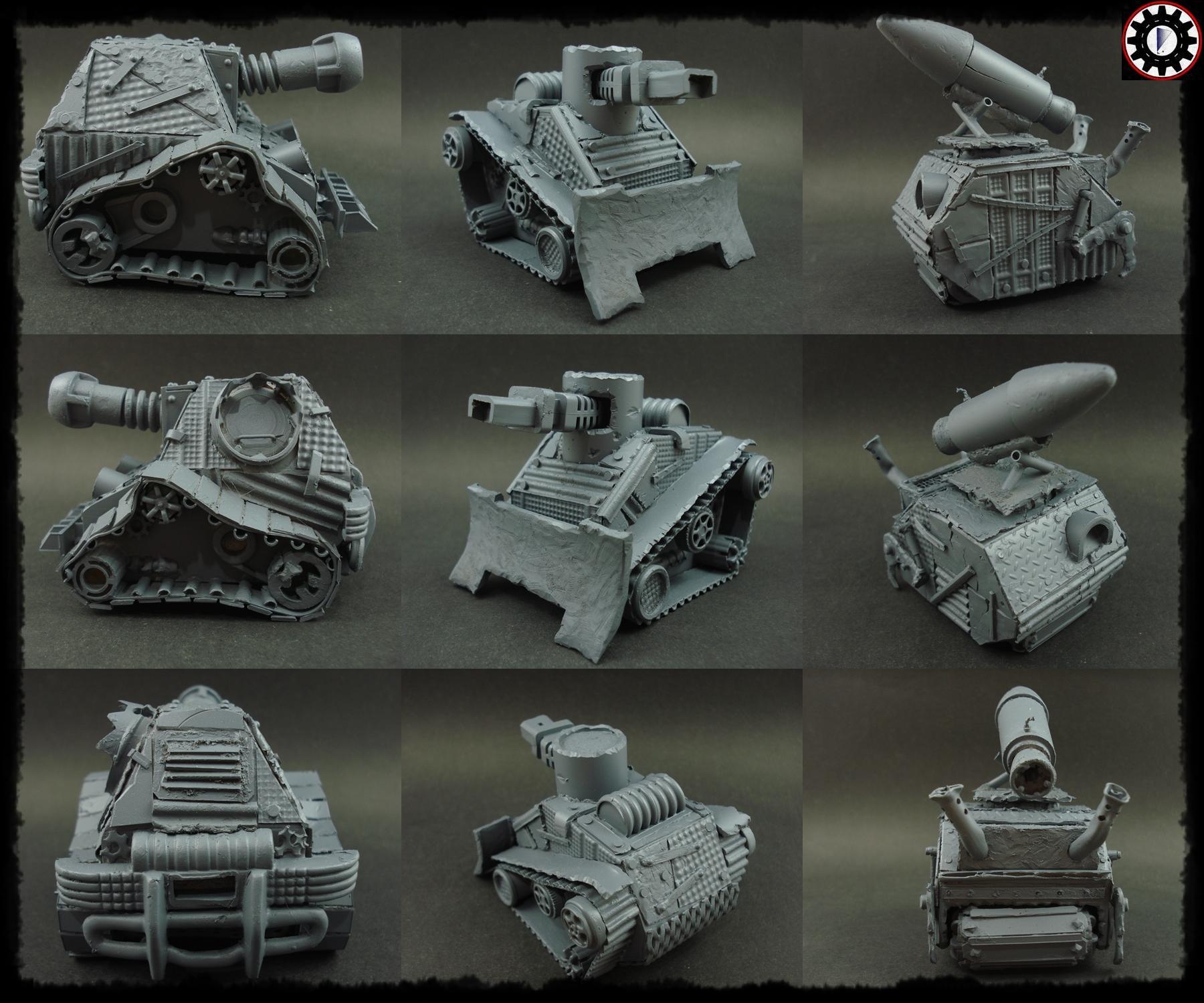 Grots, Orks, Scratch Build, Tank