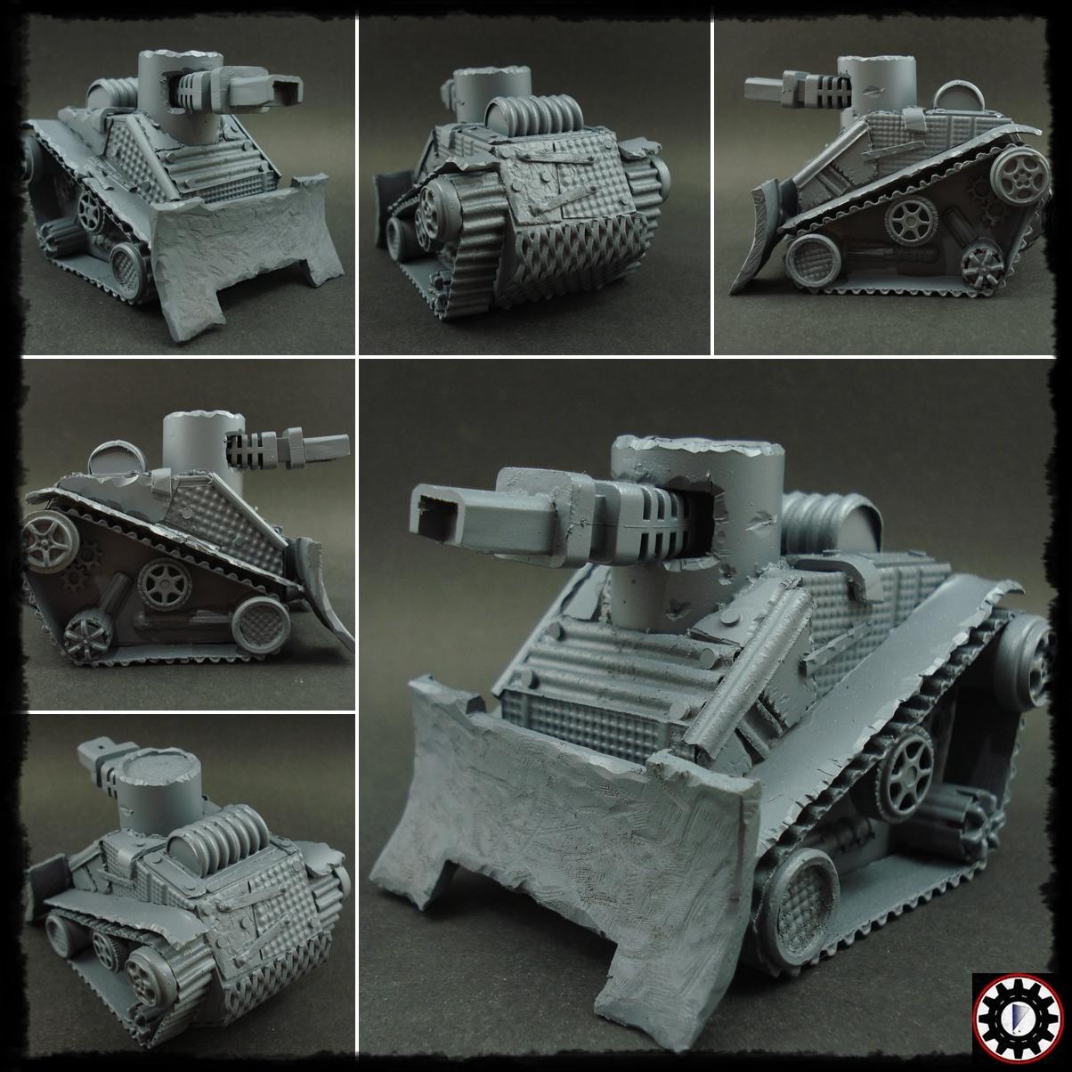Grots, Orks, Scratch Build, Tank