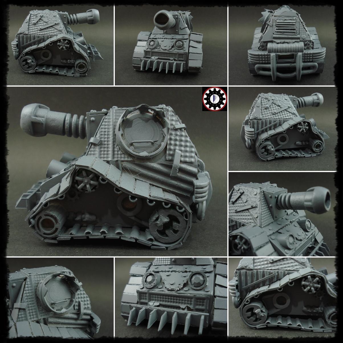 Grots, Orks, Scratch Build, Tank
