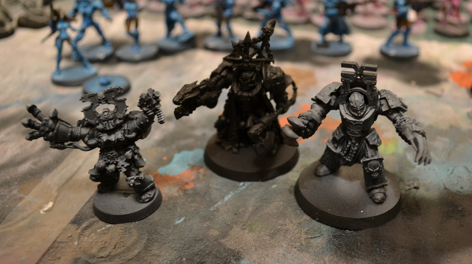 Chaos, Chaos Space Marines, Khorne, Sorceror, Warhammer 40,000, World Eaters