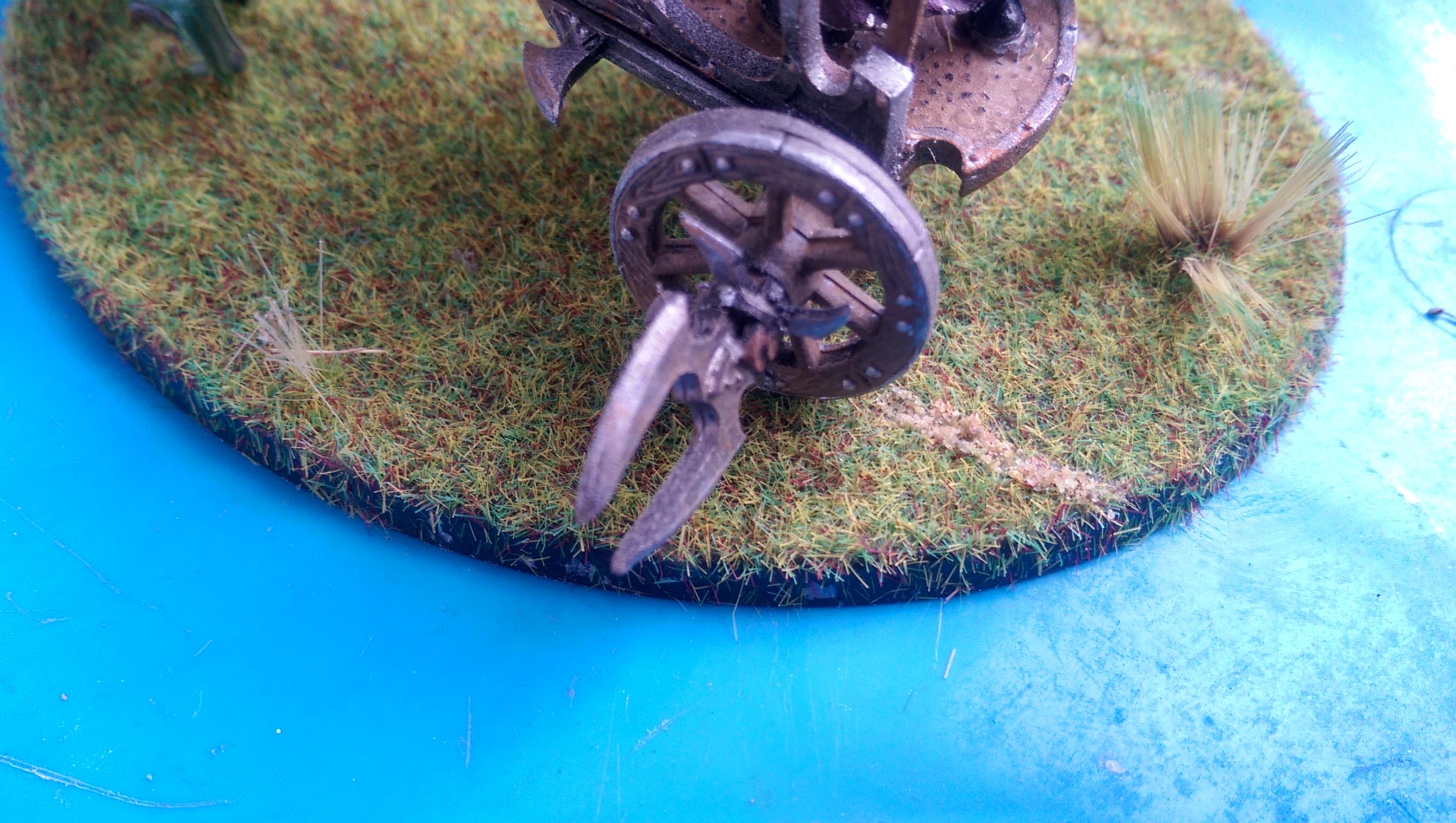 Chariot, Dark Elves, Diorama, Ghornd, Warhammer Fantasy