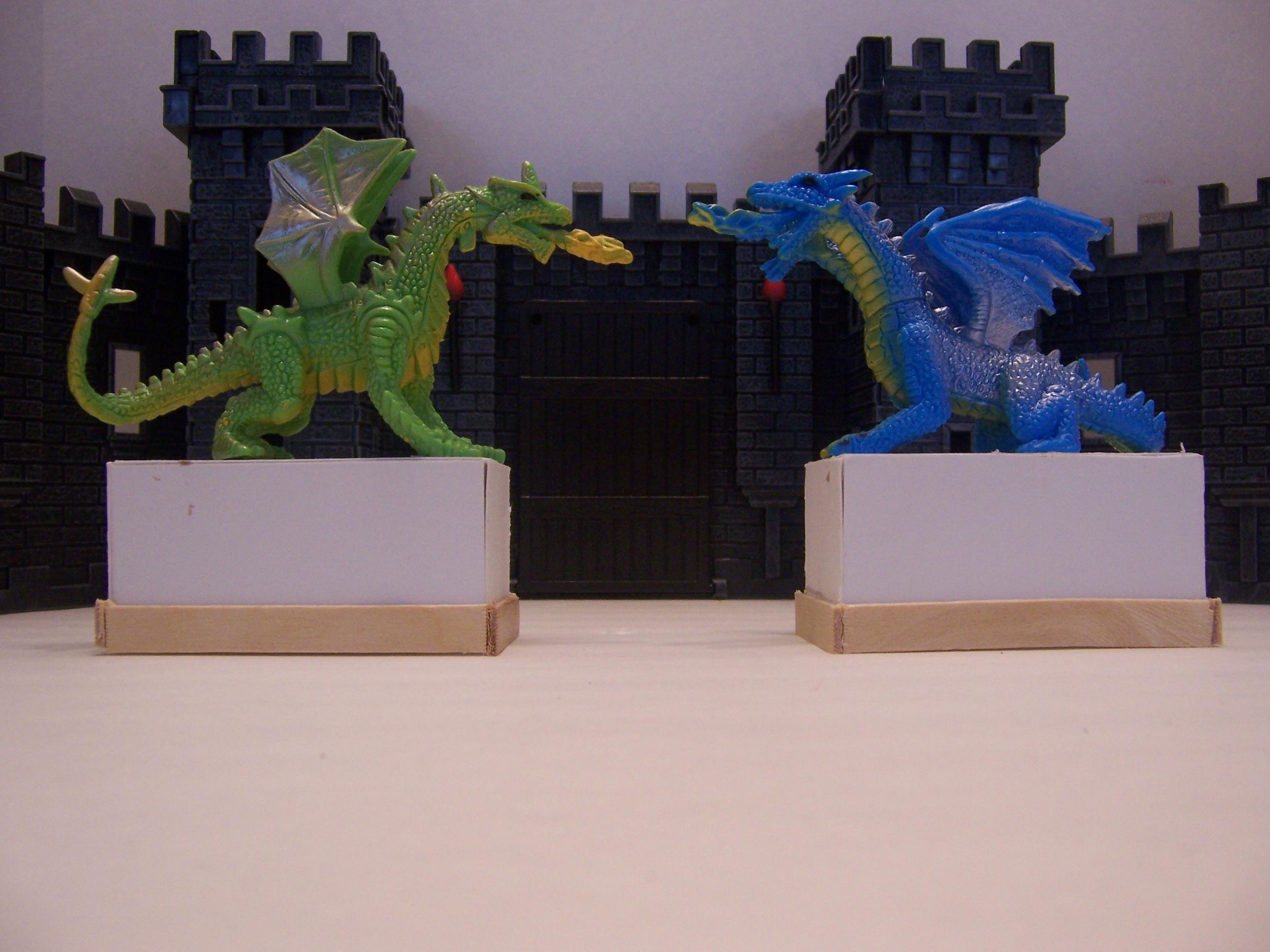 Dragon, Frostgrave, Statue, Terrain, Toy
