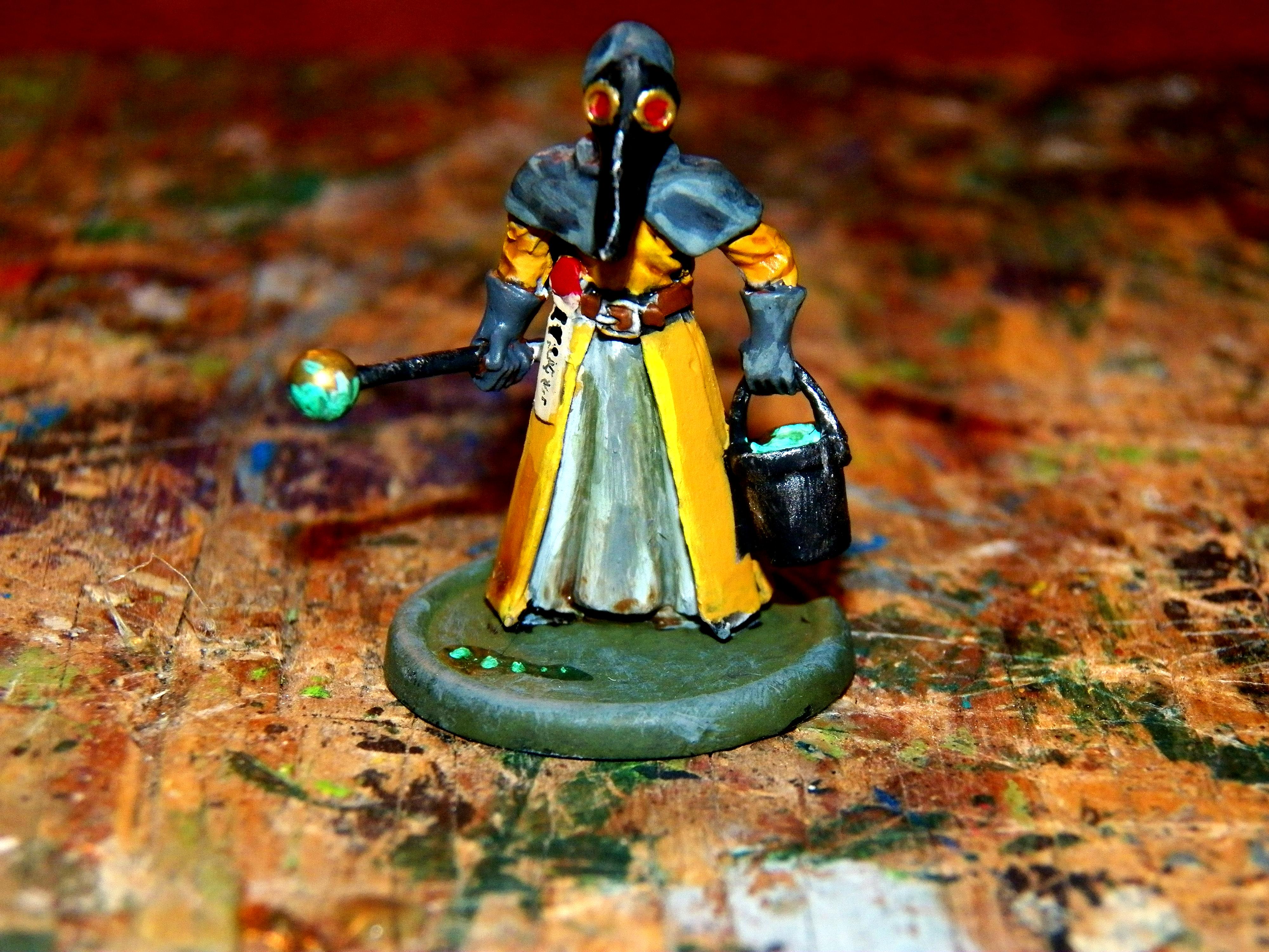 Casting Room Miniatures, Cultist, Plague Doctor, Wargames Foundry