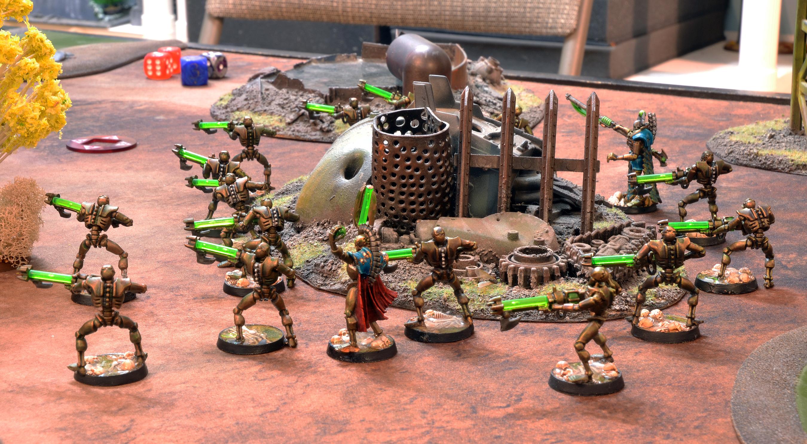 Battle Report, Chaos, Necrons, Warhammer 40,000
