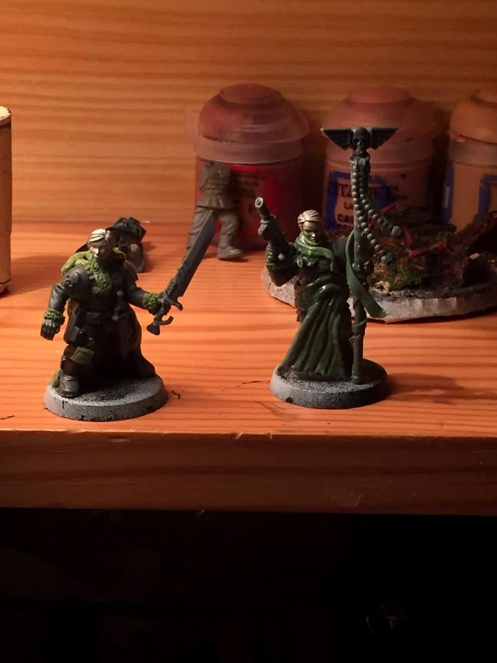 Astra Militarum, Garde Imperial, Girl, Imperial Guard, Psyker, Sergeant, Veteran, Warhammer 40,000, Women