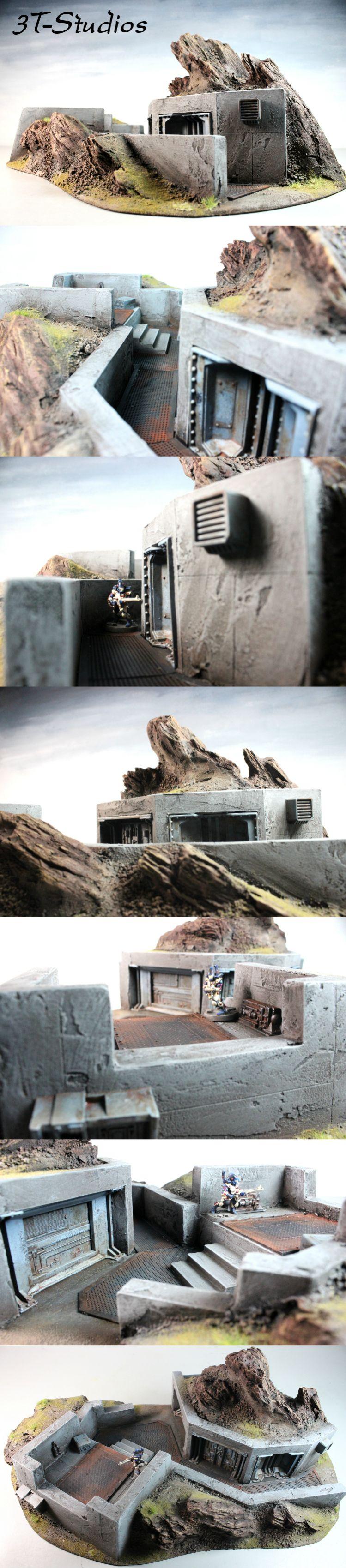 Bunker, Complex, Mountain, Terrain
