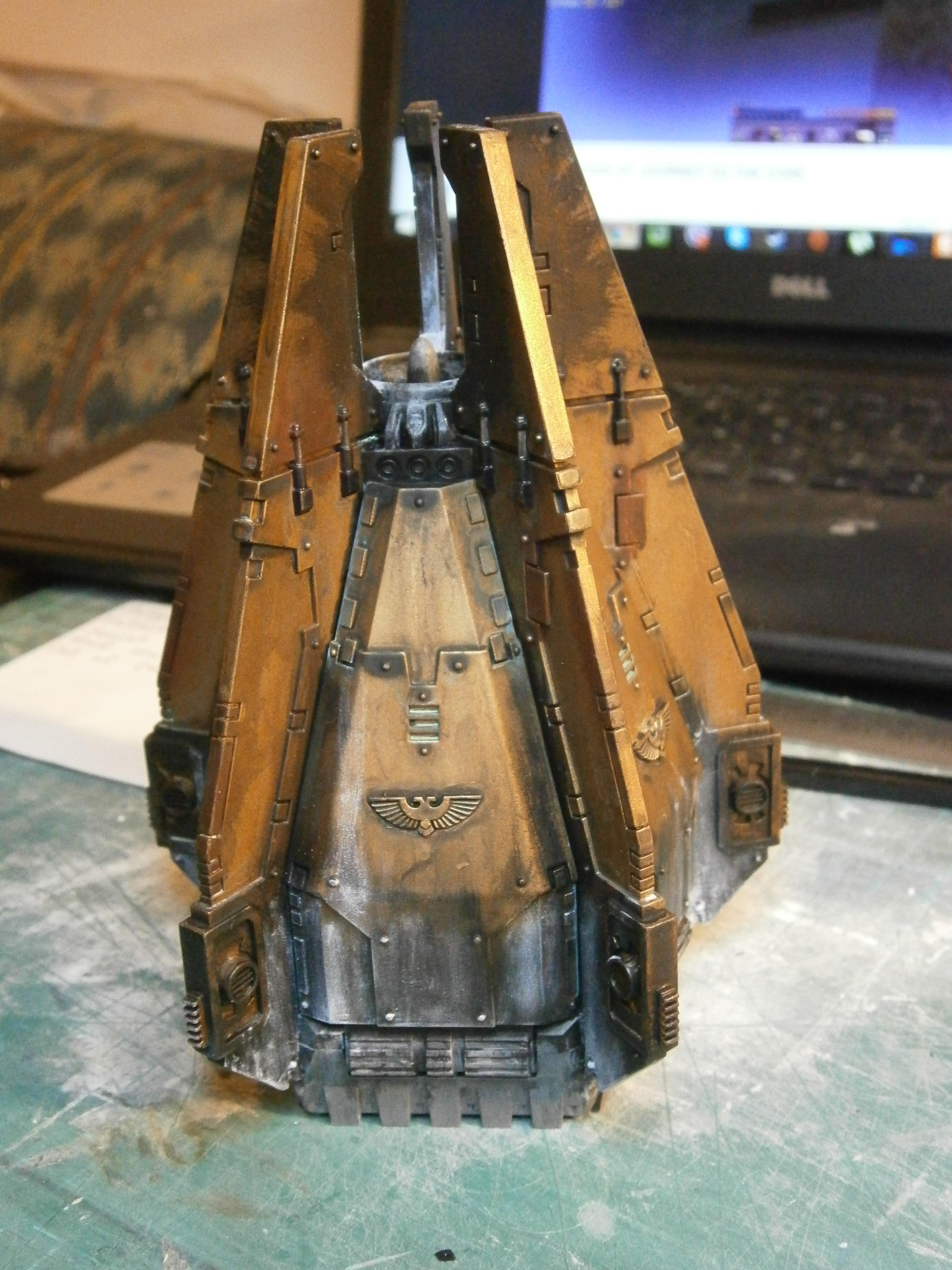 Drop Pod, Space Marines, Weathered
