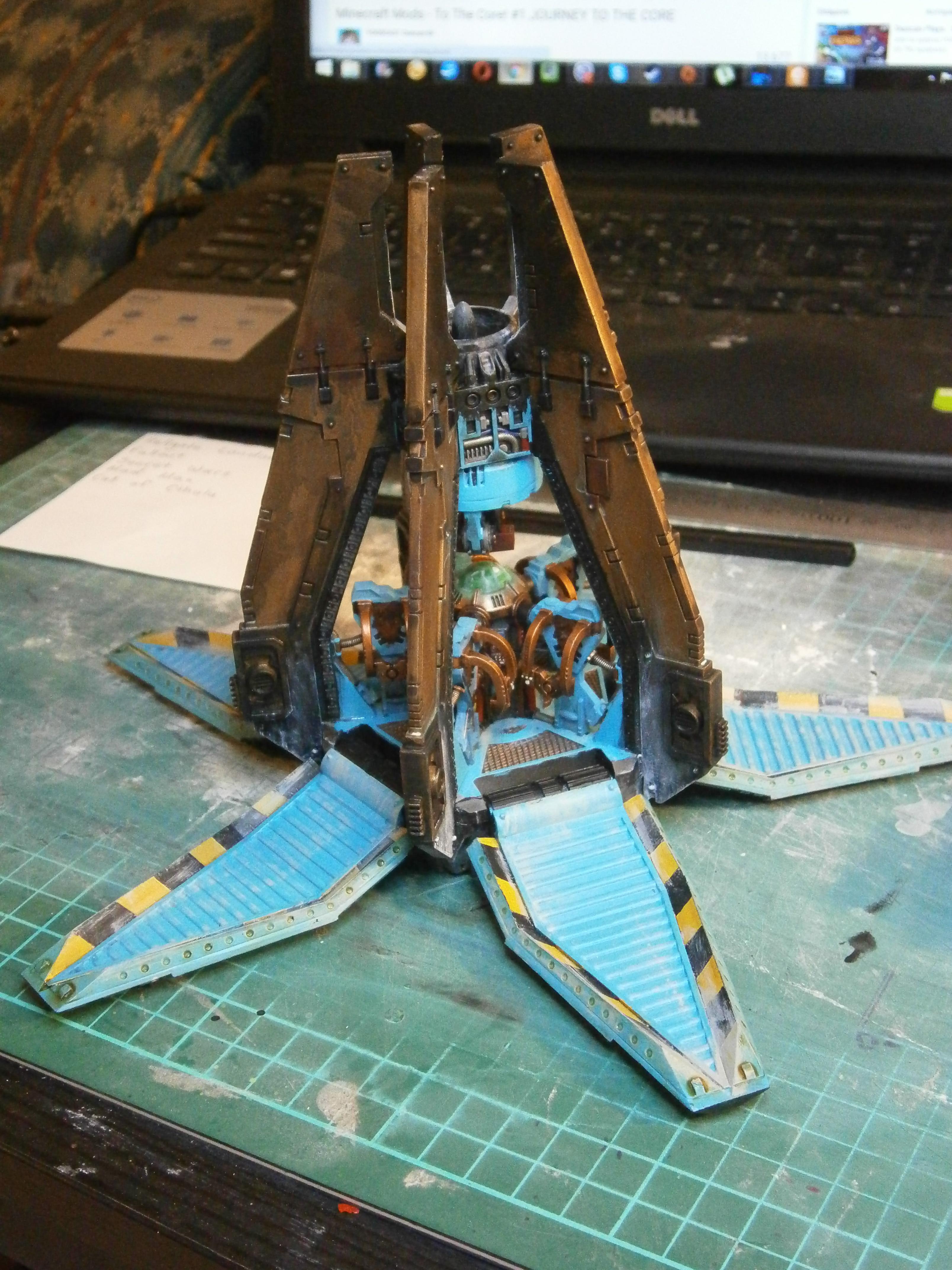 Drop Pod, Space Marines, Weathered