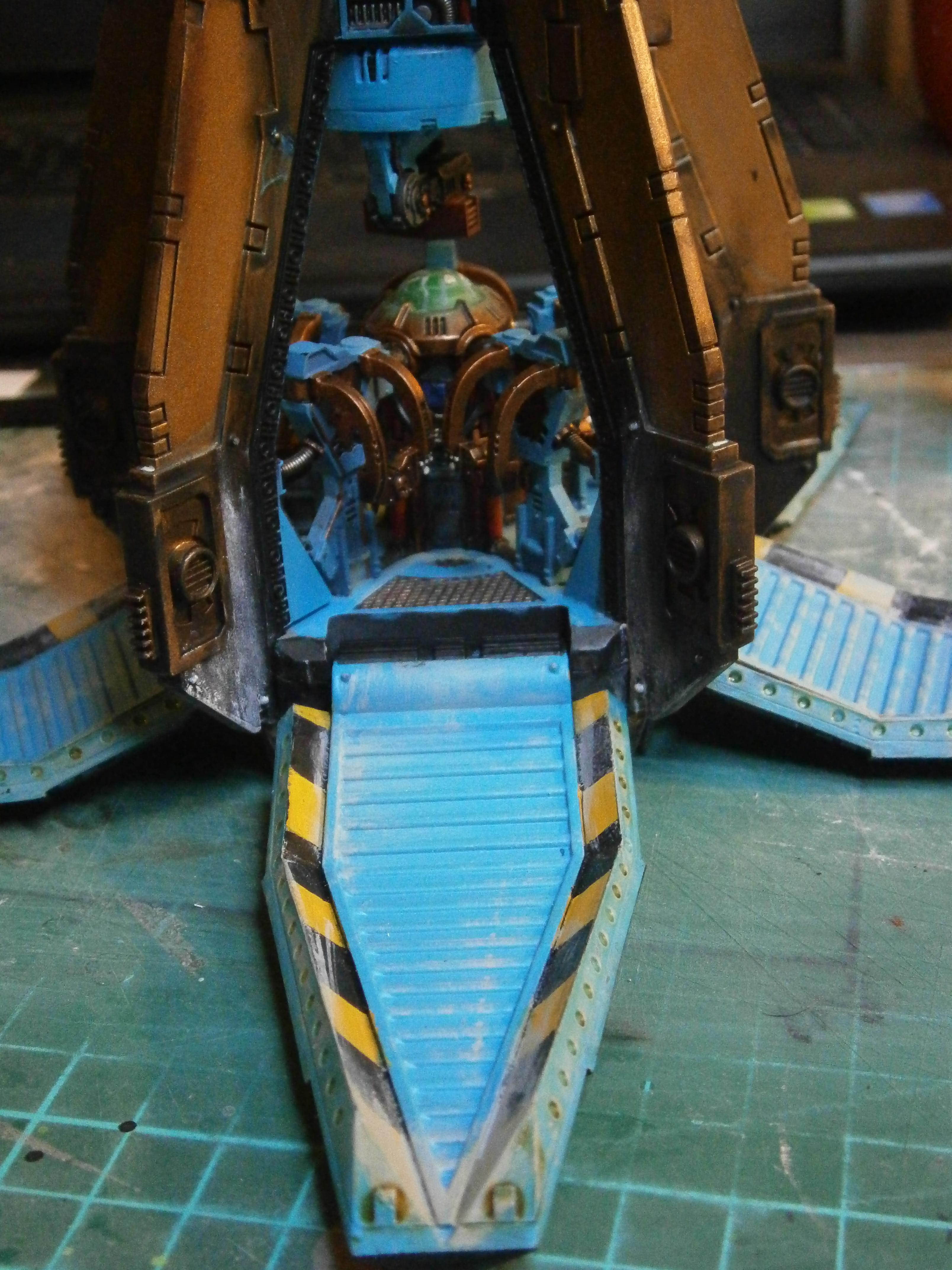 Drop Pod, Space Marines, Weathered
