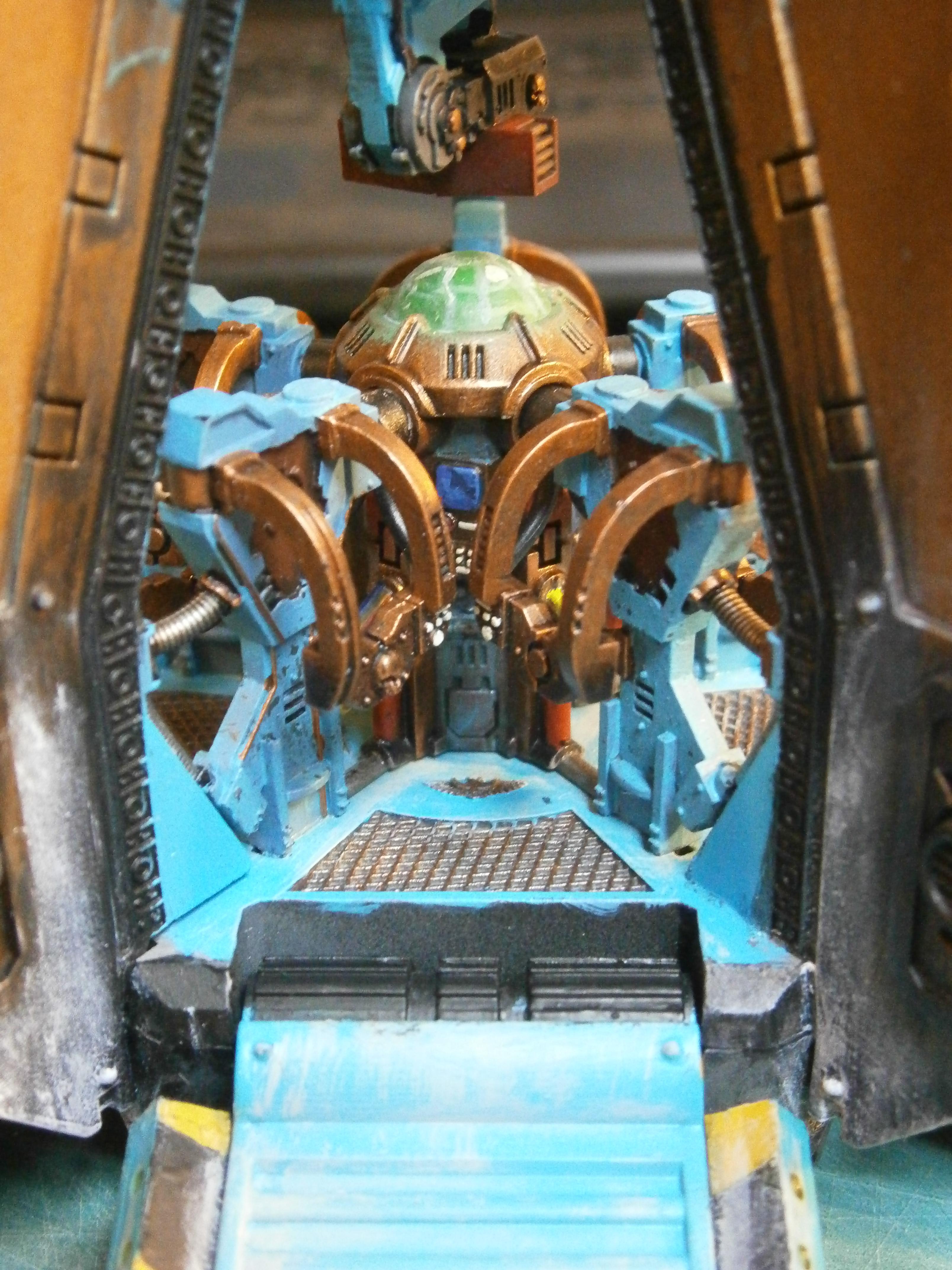 Drop Pod, Space Marines, Weathered