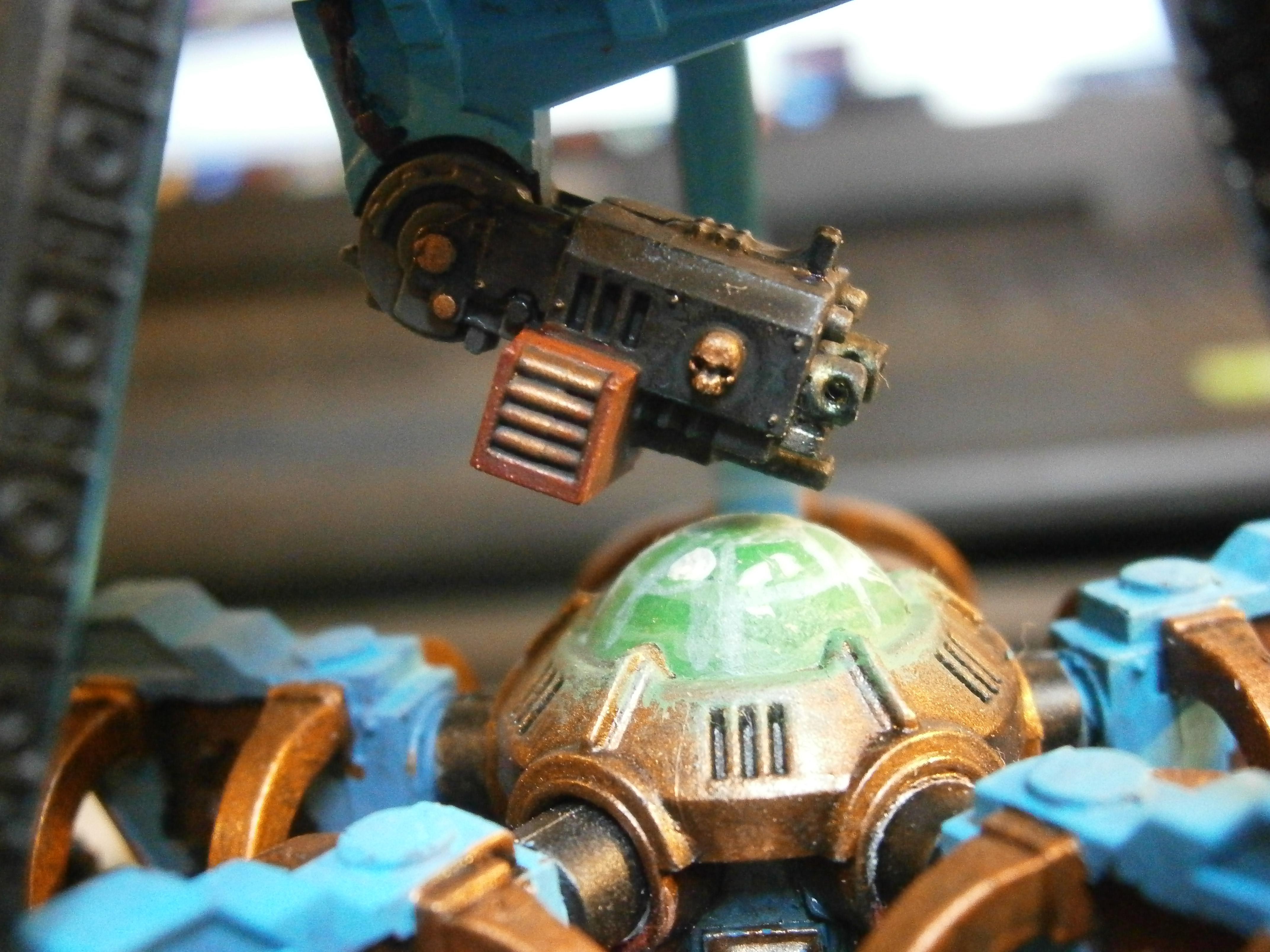 Drop Pod, Space Marines, Weathered